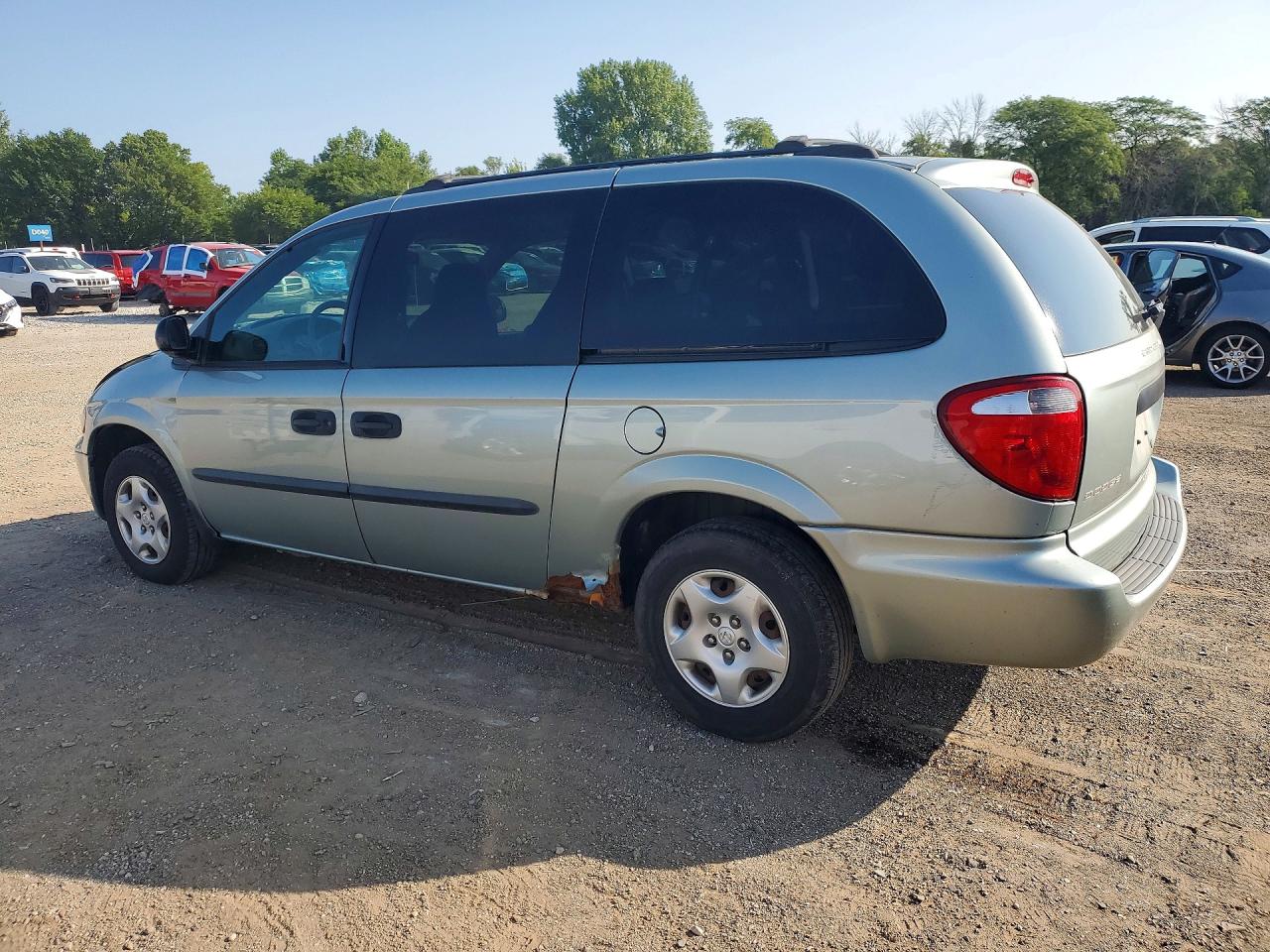 2003 Dodge Grand Caravan Se Silver vin: 1D4GP24363B230051