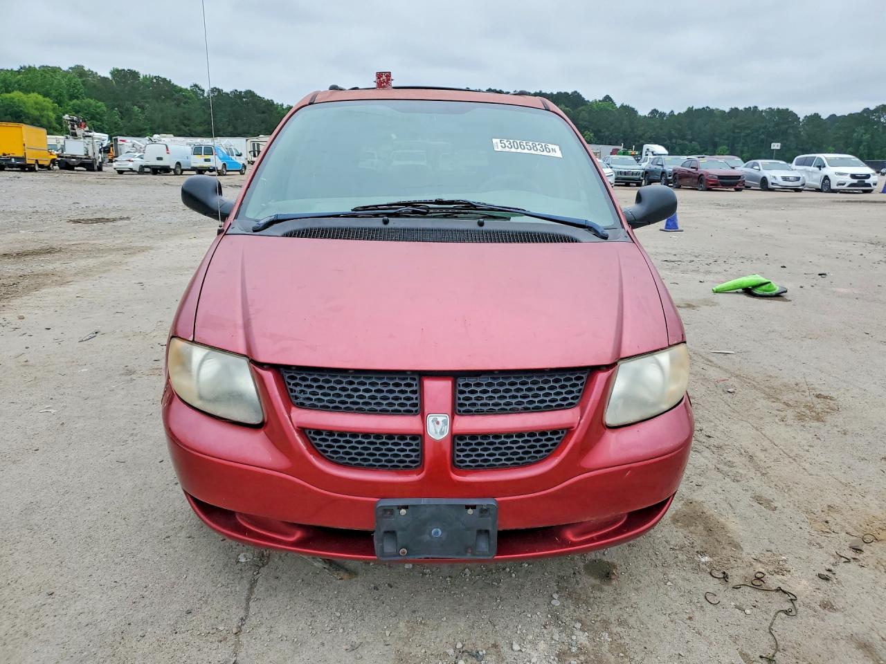 2003 Dodge Grand Caravan Se Red vin: 1D4GP24393B144913