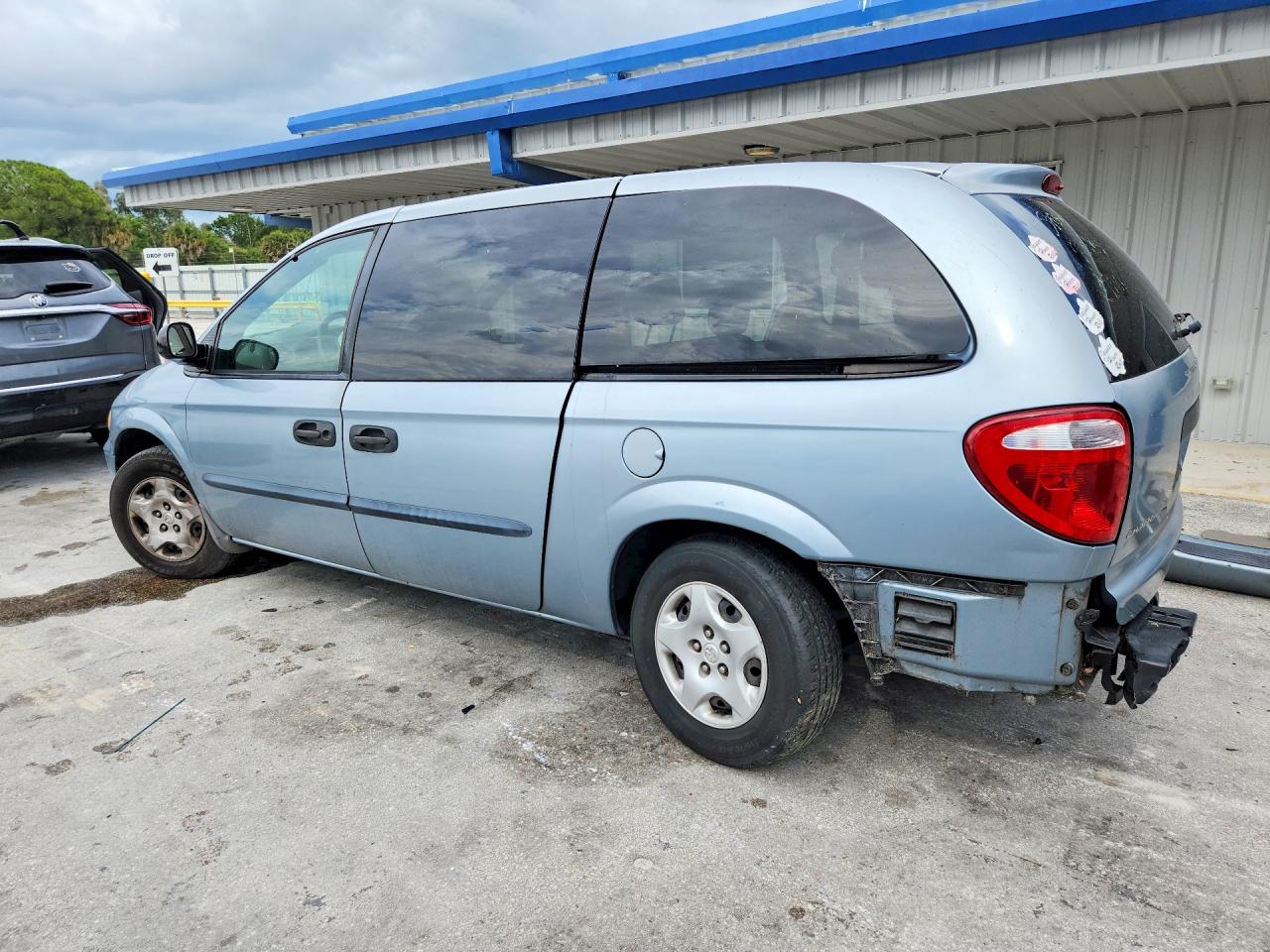 2003 Dodge Grand Caravan Se Blue vin: 1D4GP243X3B199046