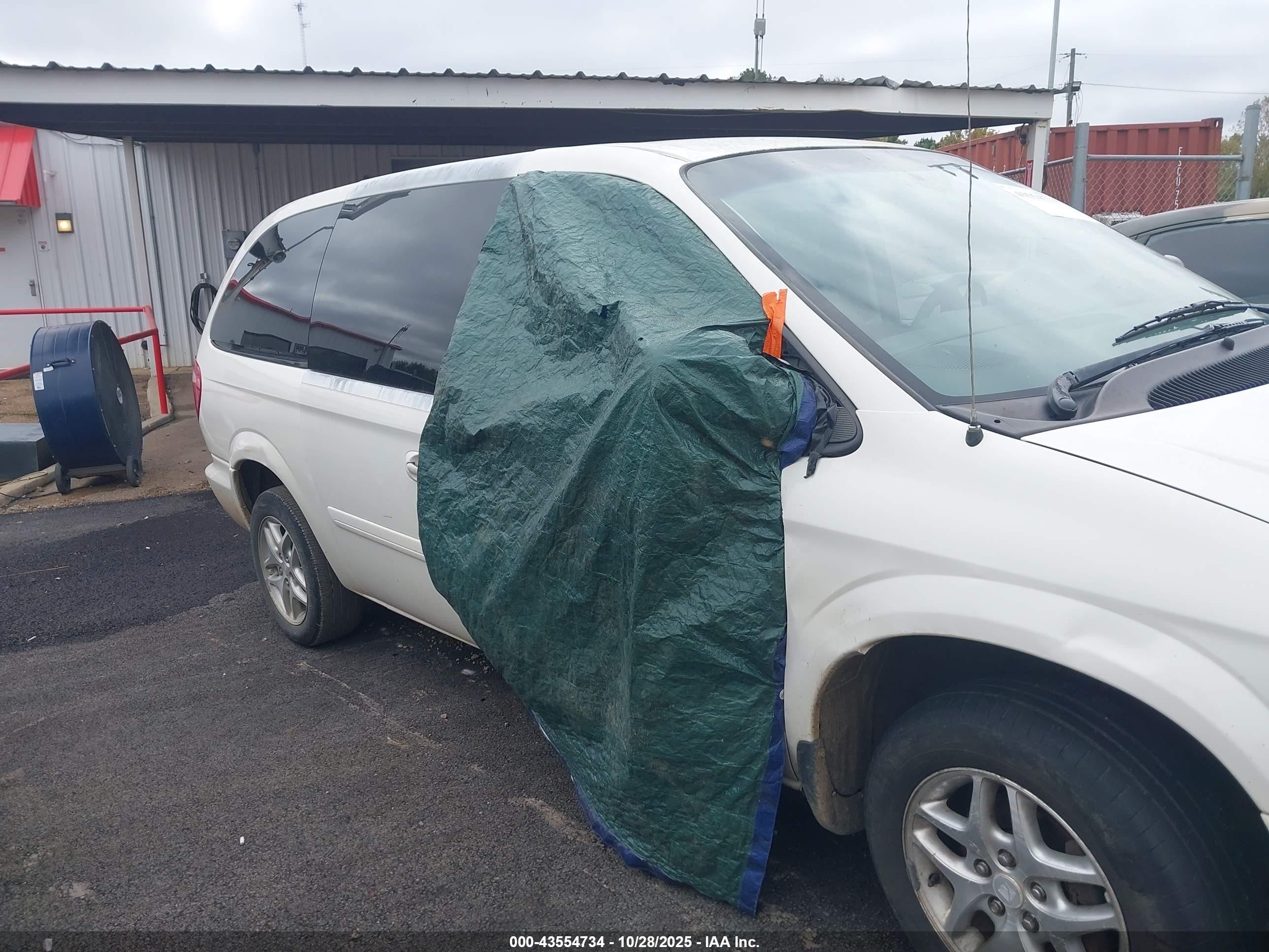 2007 Dodge Grand Caravan Se Белый vin: 1D4GP24E47B252072