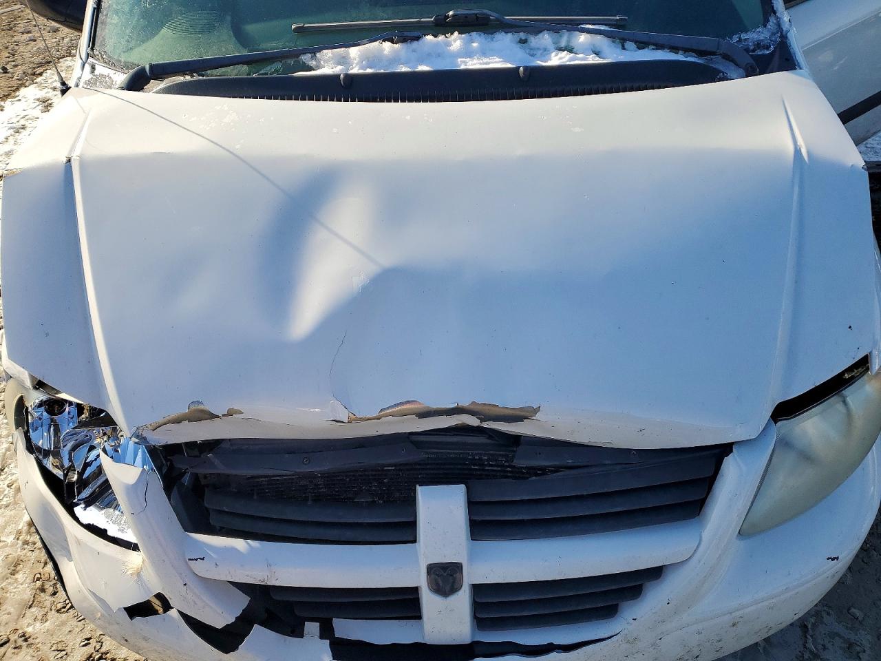 2006 Dodge Grand Caravan Se White vin: 1D4GP24E56B650017