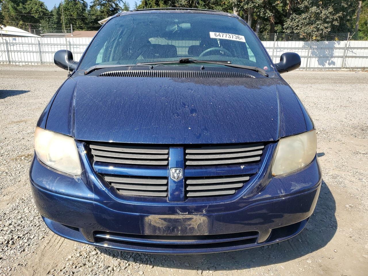 2005 Dodge Grand Caravan Se Синий vin: 1D4GP24R05B126503