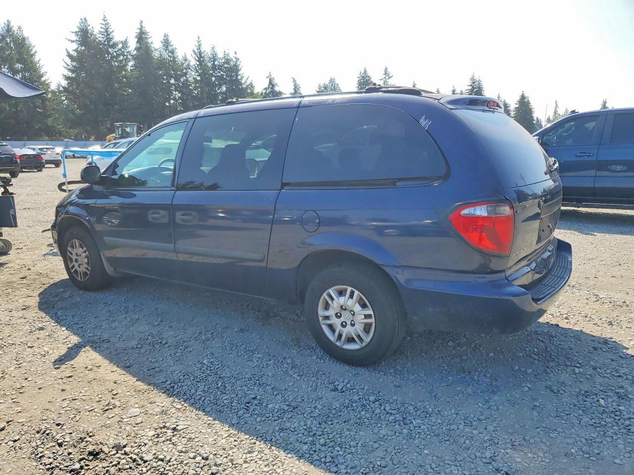 2005 Dodge Grand Caravan Se Синий vin: 1D4GP24R05B126503