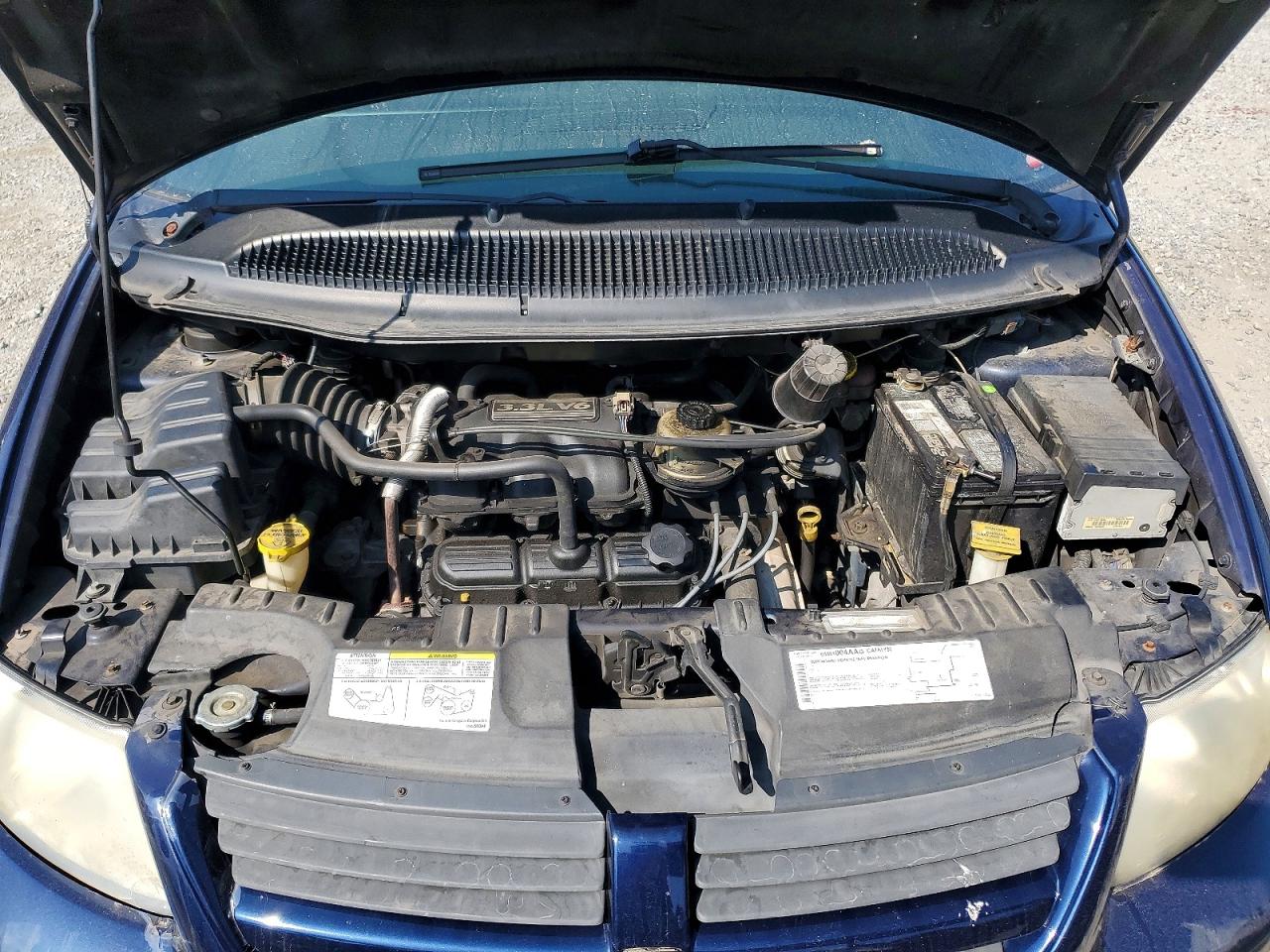 2005 Dodge Grand Caravan Se Синий vin: 1D4GP24R05B126503