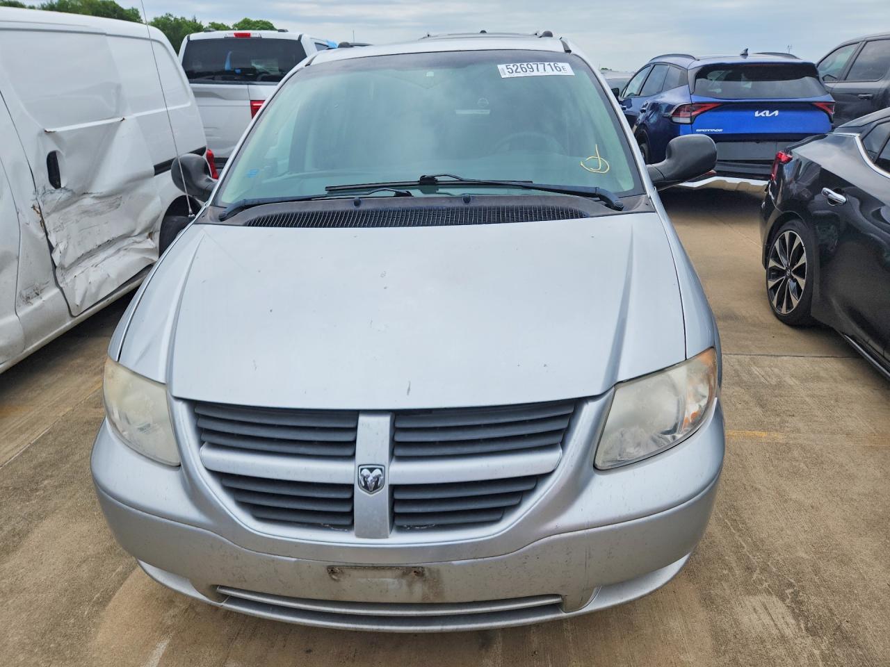 2005 Dodge Grand Caravan Se Silver vin: 1D4GP24R05B189083