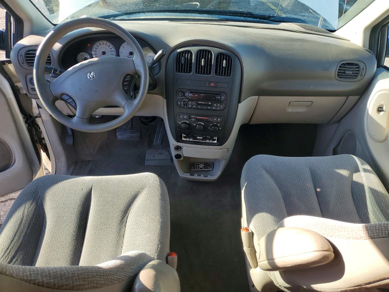 2005 Dodge Grand Caravan Se White vin: 1D4GP24R05B226388