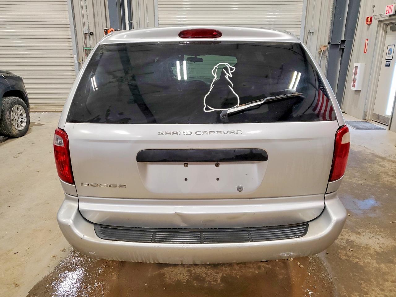 2005 Dodge Grand Caravan Se Silver vin: 1D4GP24R05B234720