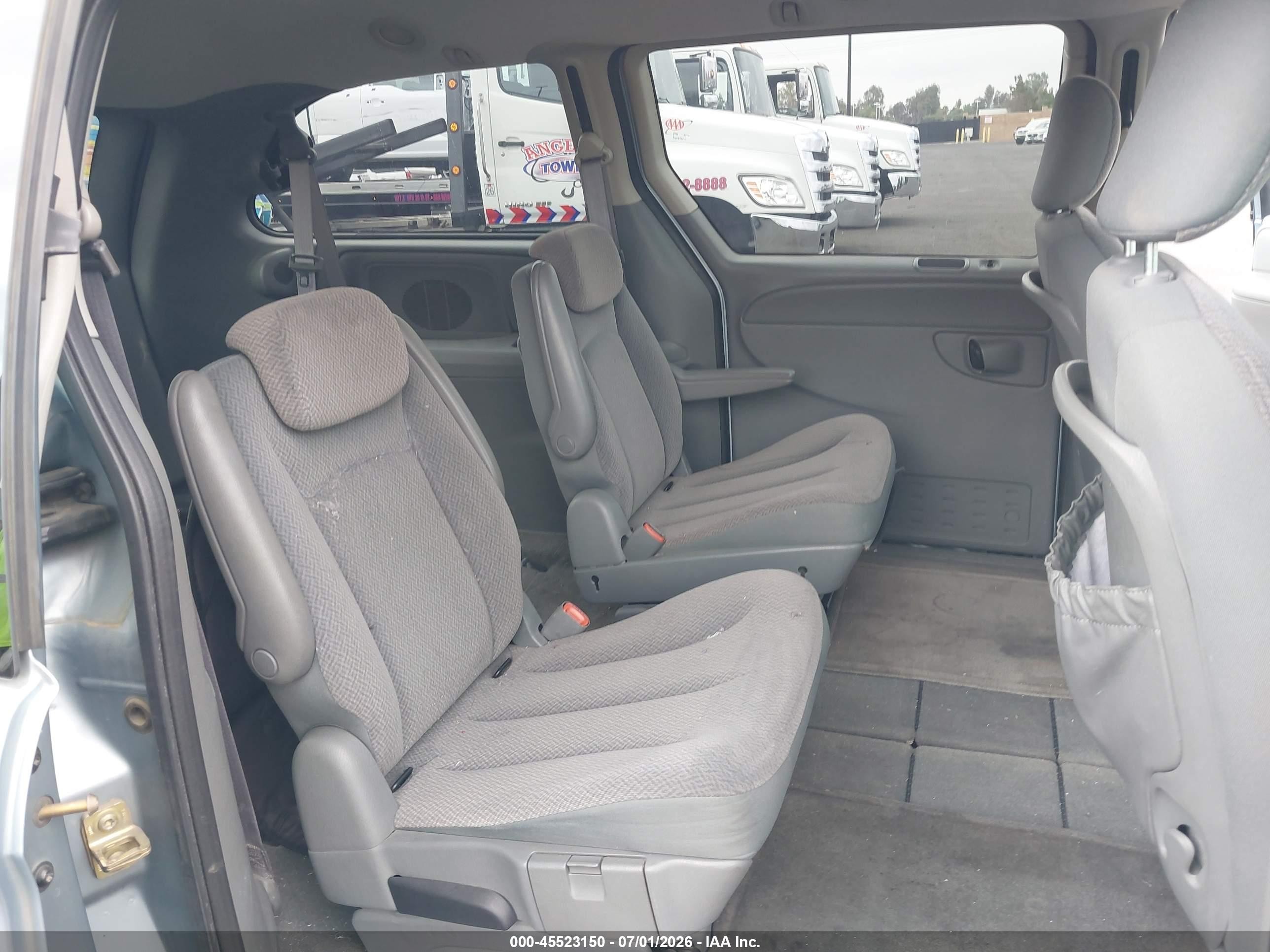 2006 Dodge Grand Caravan Se Blue vin: 1D4GP24R06B712250