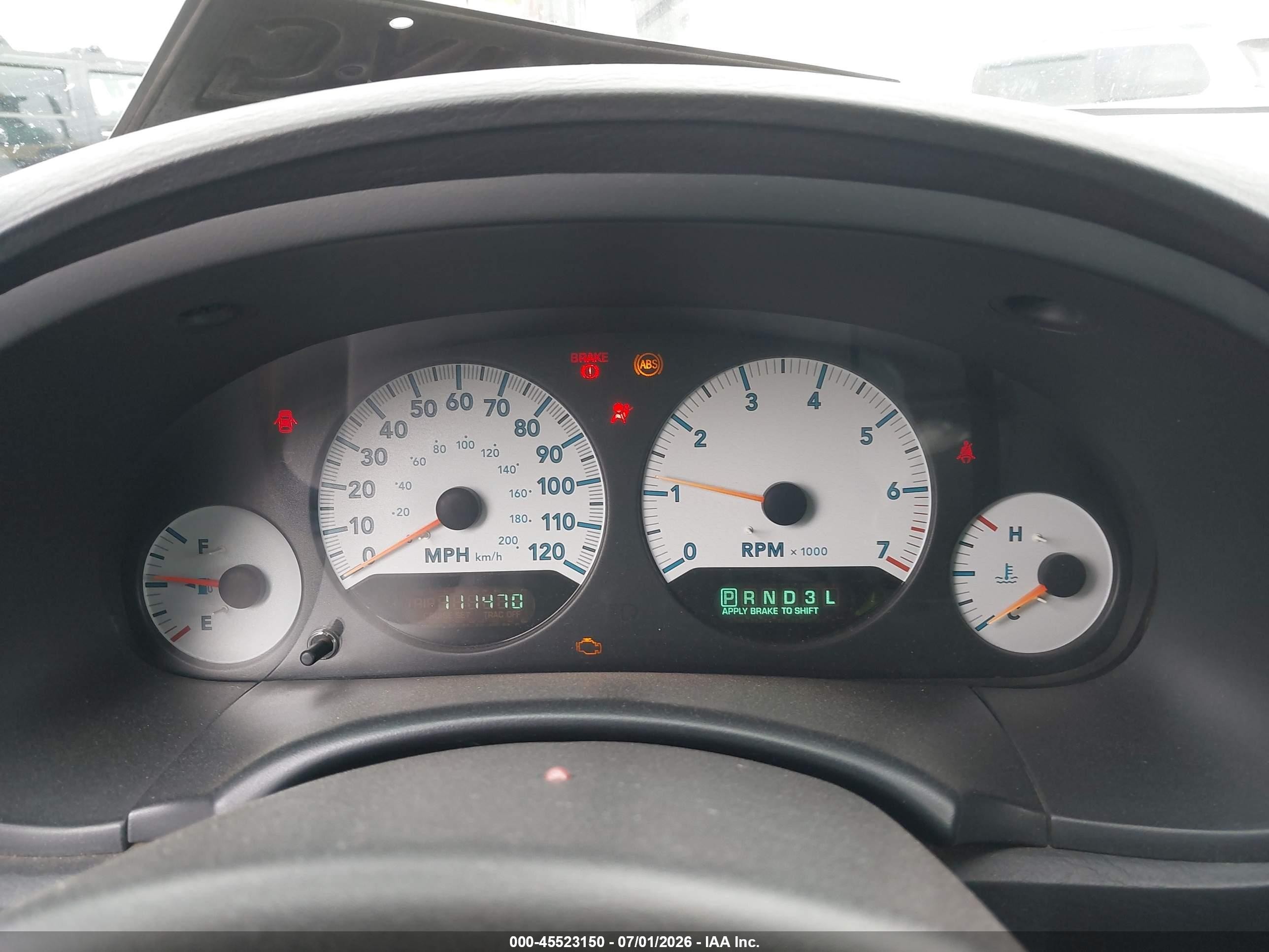 2006 Dodge Grand Caravan Se Blue vin: 1D4GP24R06B712250