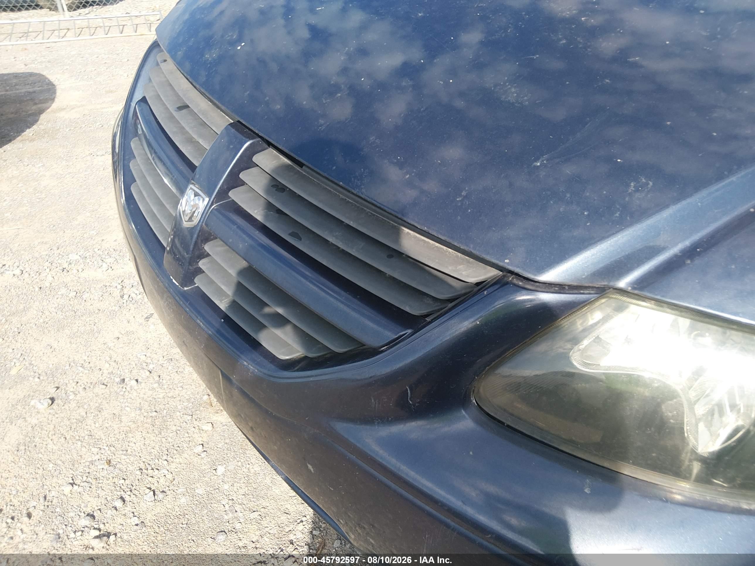 2007 Dodge Grand Caravan Se Blue vin: 1D4GP24R07B138587