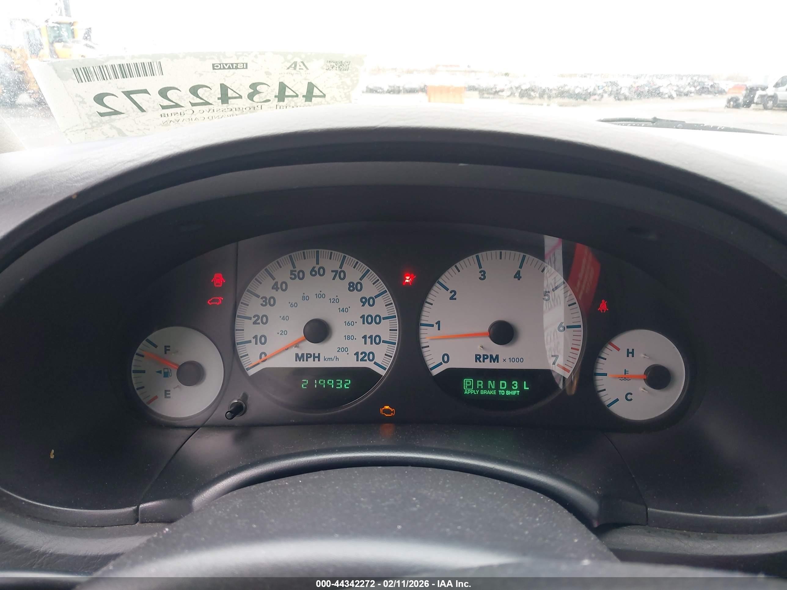2007 Dodge Grand Caravan Se Синий vin: 1D4GP24R07B167474