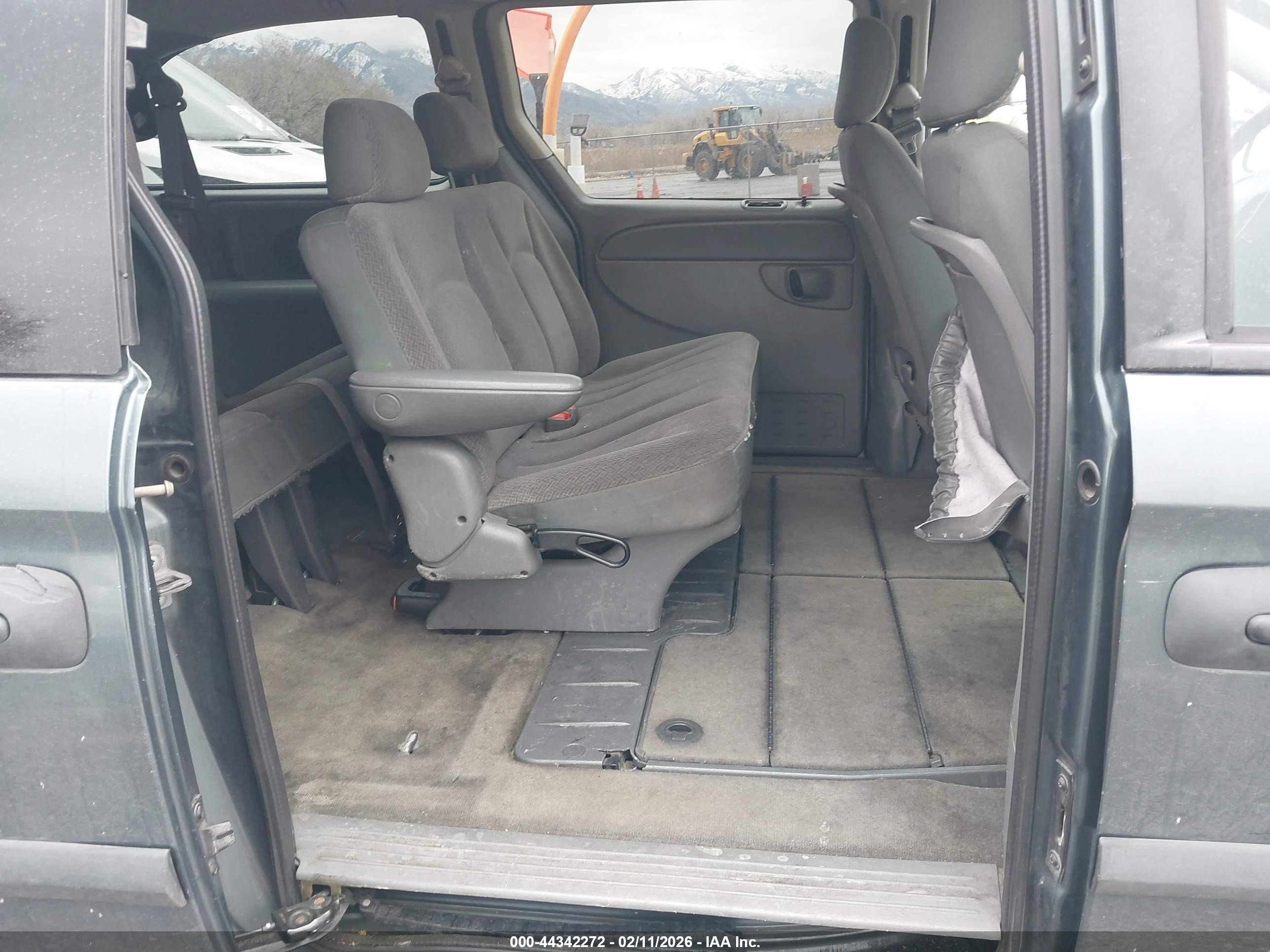 2007 Dodge Grand Caravan Se Синий vin: 1D4GP24R07B167474