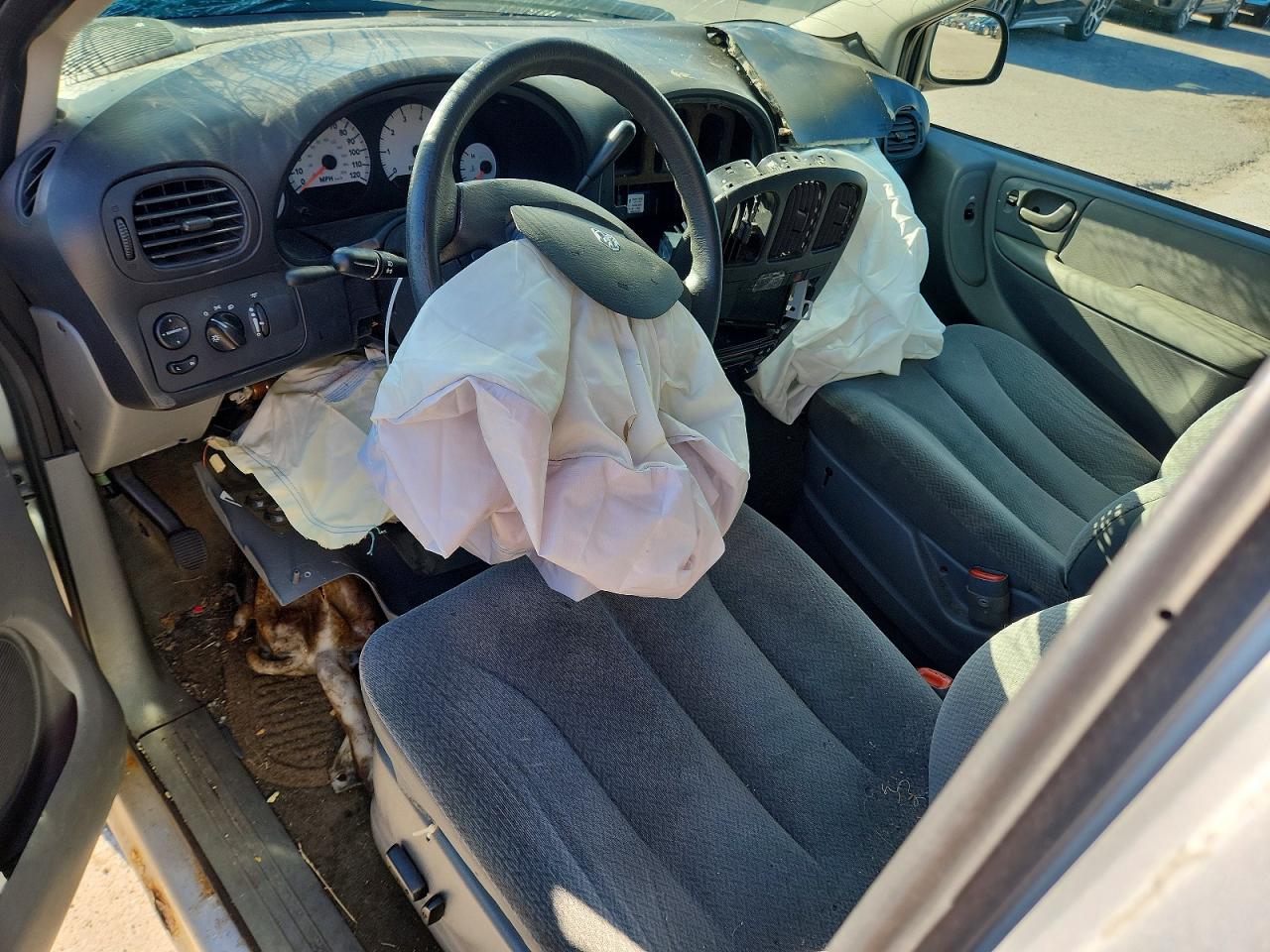 2005 Dodge Grand Caravan Se Silver vin: 1D4GP24R15B282954