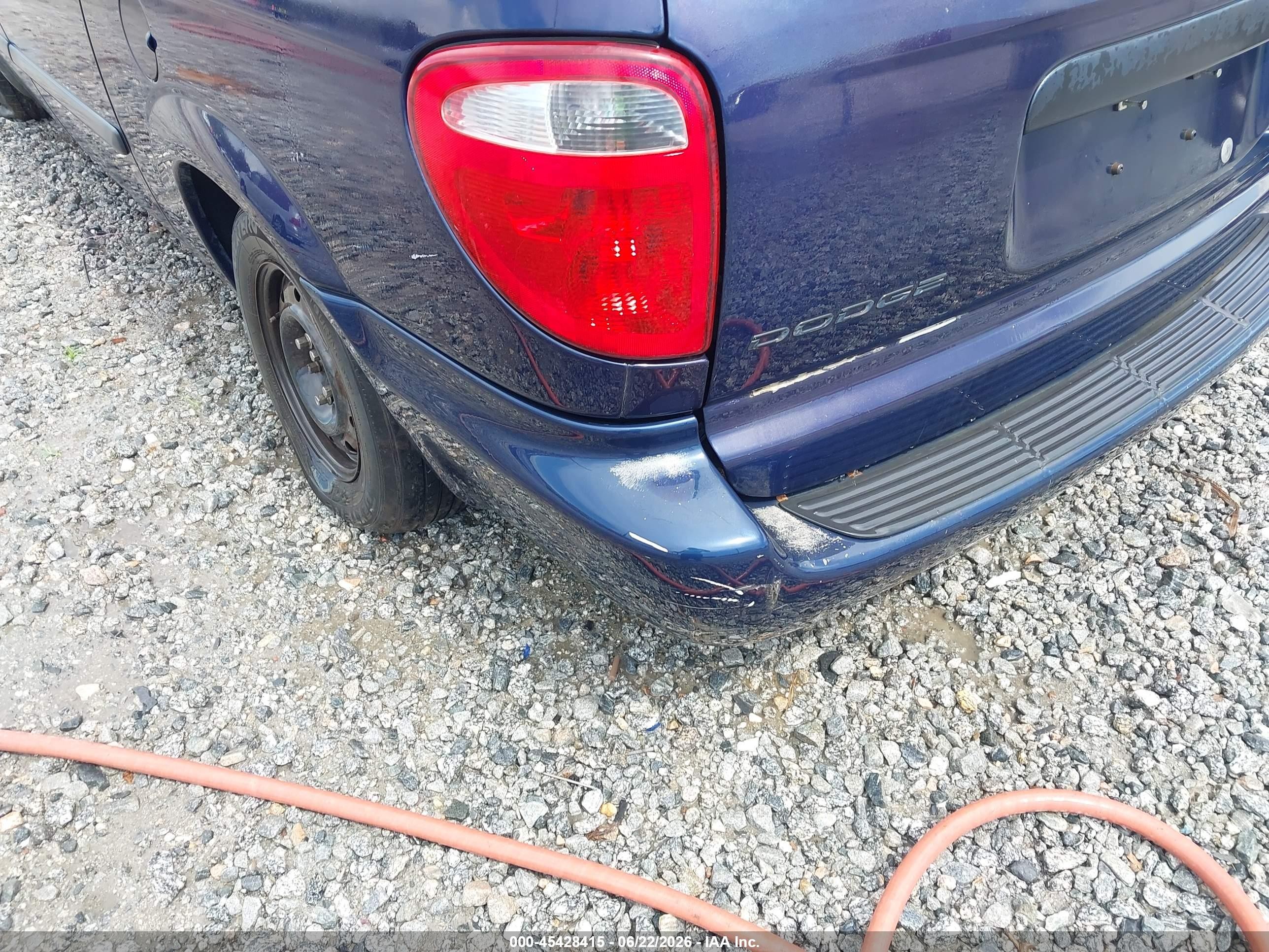 2005 Dodge Grand Caravan Se Dark Blue vin: 1D4GP24R15B429466