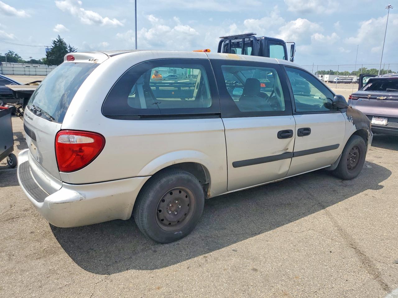 2006 Dodge Grand Caravan Se Silver vin: 1D4GP24R16B525809