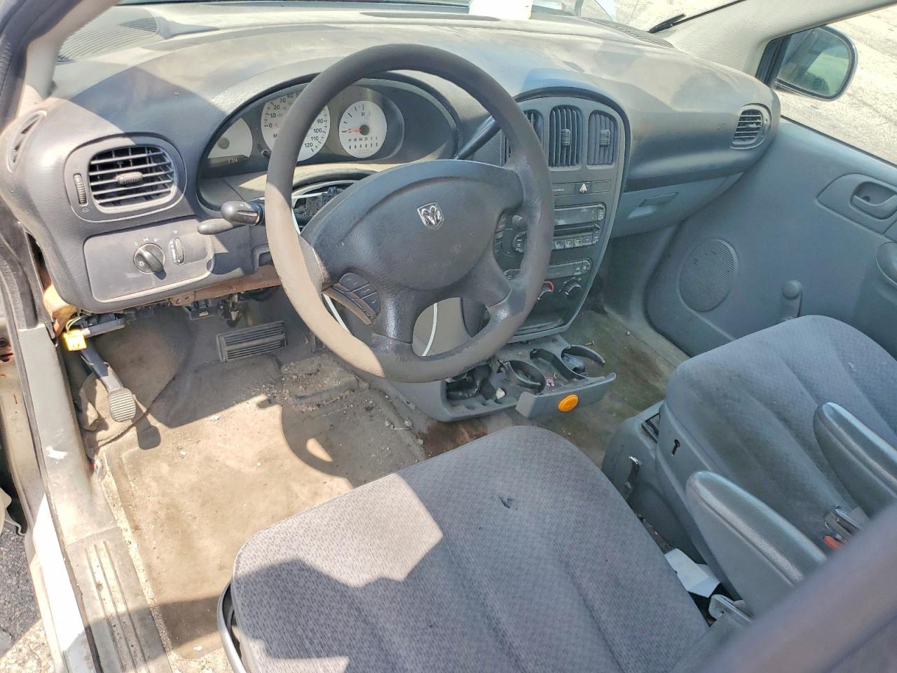 2006 Dodge Grand Caravan Se Silver vin: 1D4GP24R16B525809