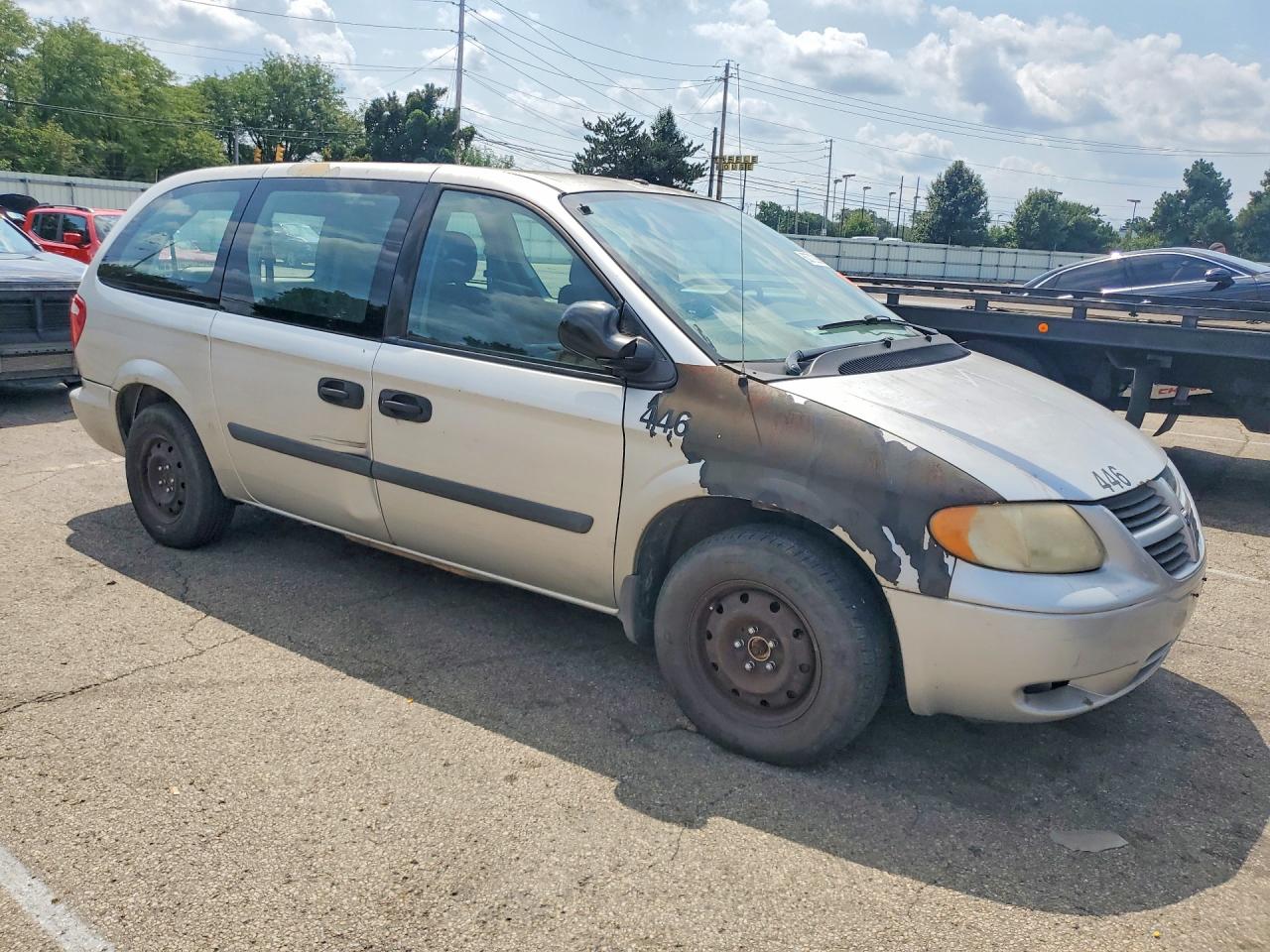 2006 Dodge Grand Caravan Se Silver vin: 1D4GP24R16B525809