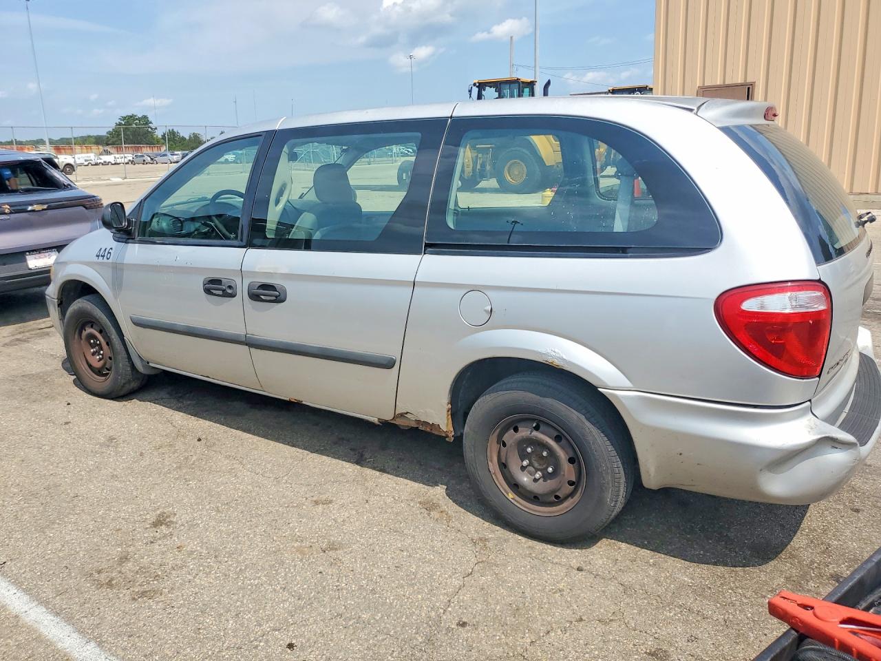2006 Dodge Grand Caravan Se Silver vin: 1D4GP24R16B525809