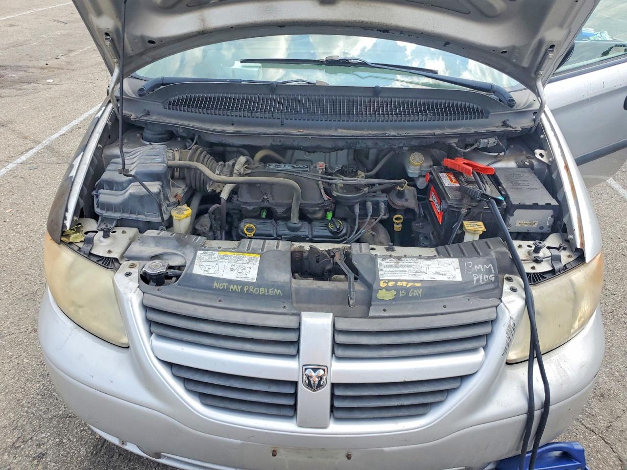 2006 Dodge Grand Caravan Se Silver vin: 1D4GP24R16B525809