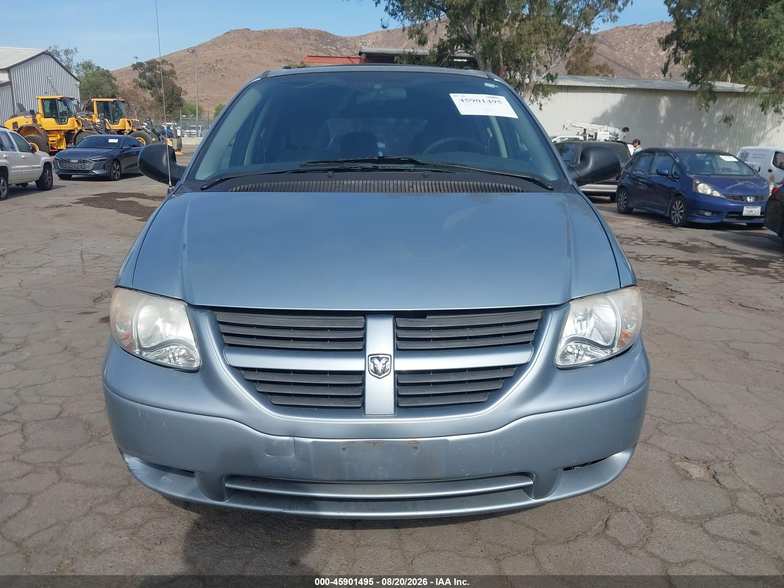 2006 Dodge Grand Caravan Se Blue vin: 1D4GP24R16B557546