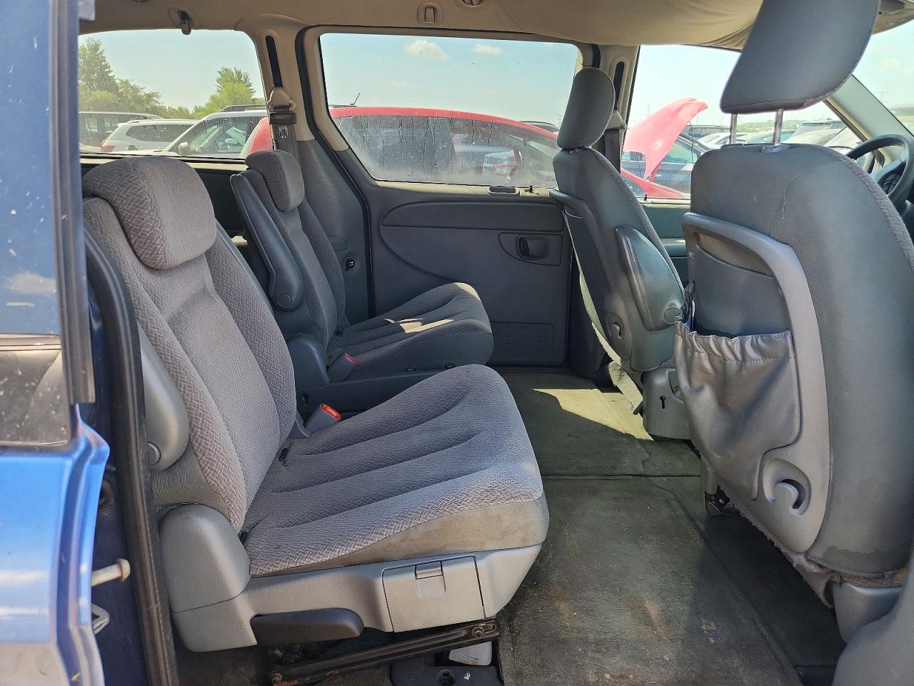 2007 Dodge Grand Caravan Se Blue vin: 1D4GP24R17B191685