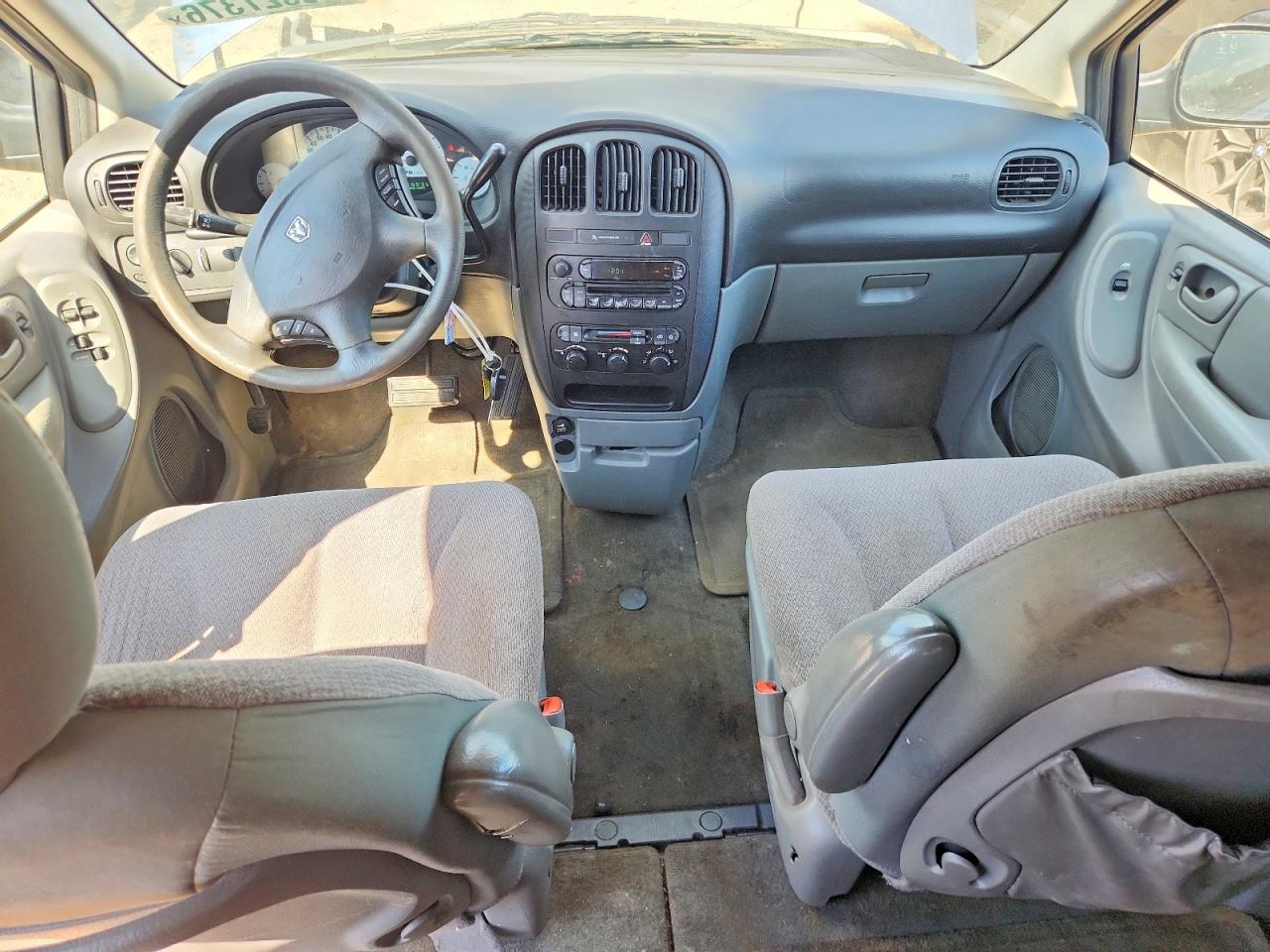 2007 Dodge Grand Caravan Se Blue vin: 1D4GP24R17B191685