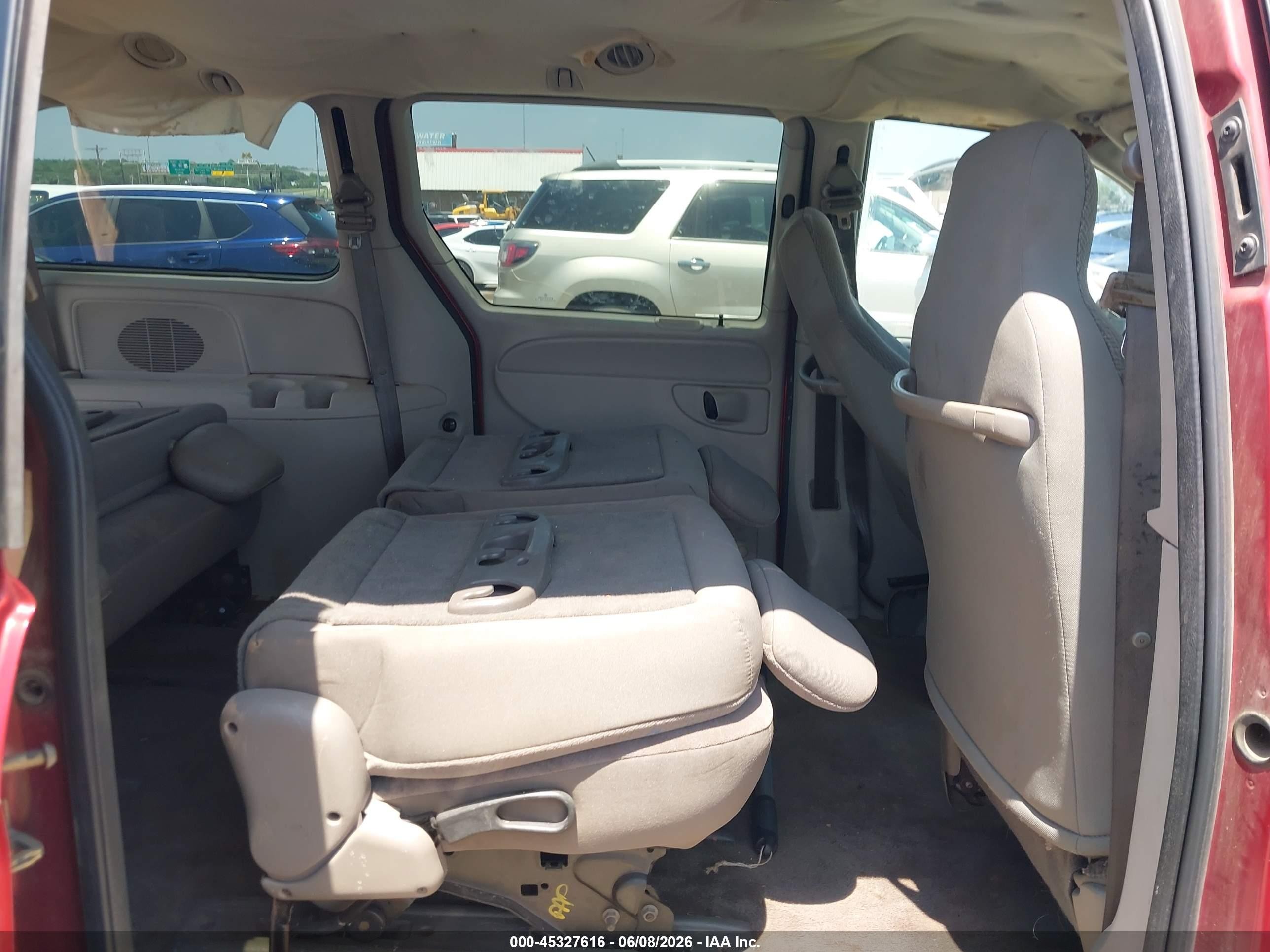 2005 Dodge Grand Caravan Se Red vin: 1D4GP24R25B116961
