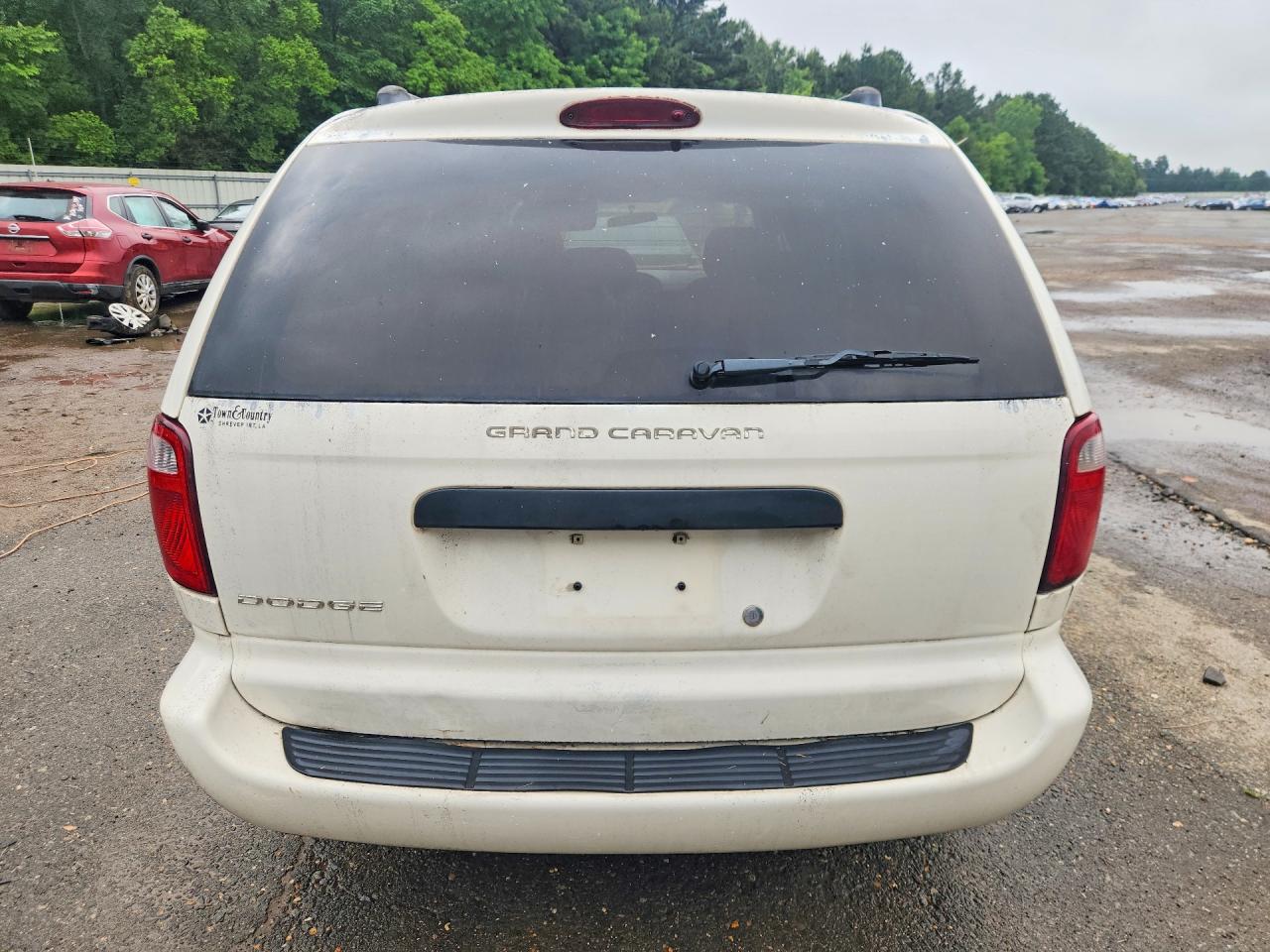 2005 Dodge Grand Caravan Se White vin: 1D4GP24R25B291761