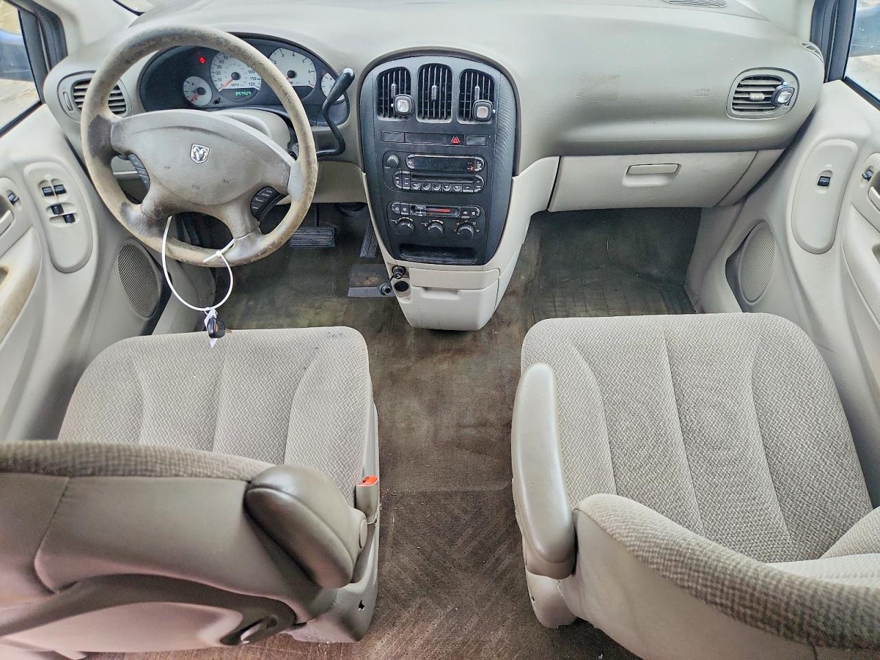 2005 Dodge Grand Caravan Se White vin: 1D4GP24R25B291761