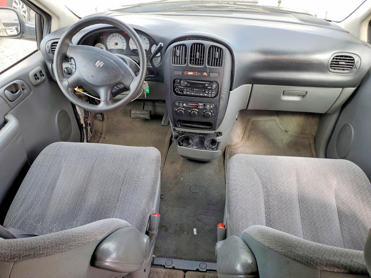 2005 Dodge Grand Caravan Se Белый vin: 1D4GP24R25B389169