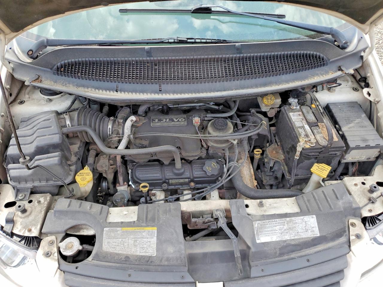 2005 Dodge Grand Caravan Se Белый vin: 1D4GP24R25B389169