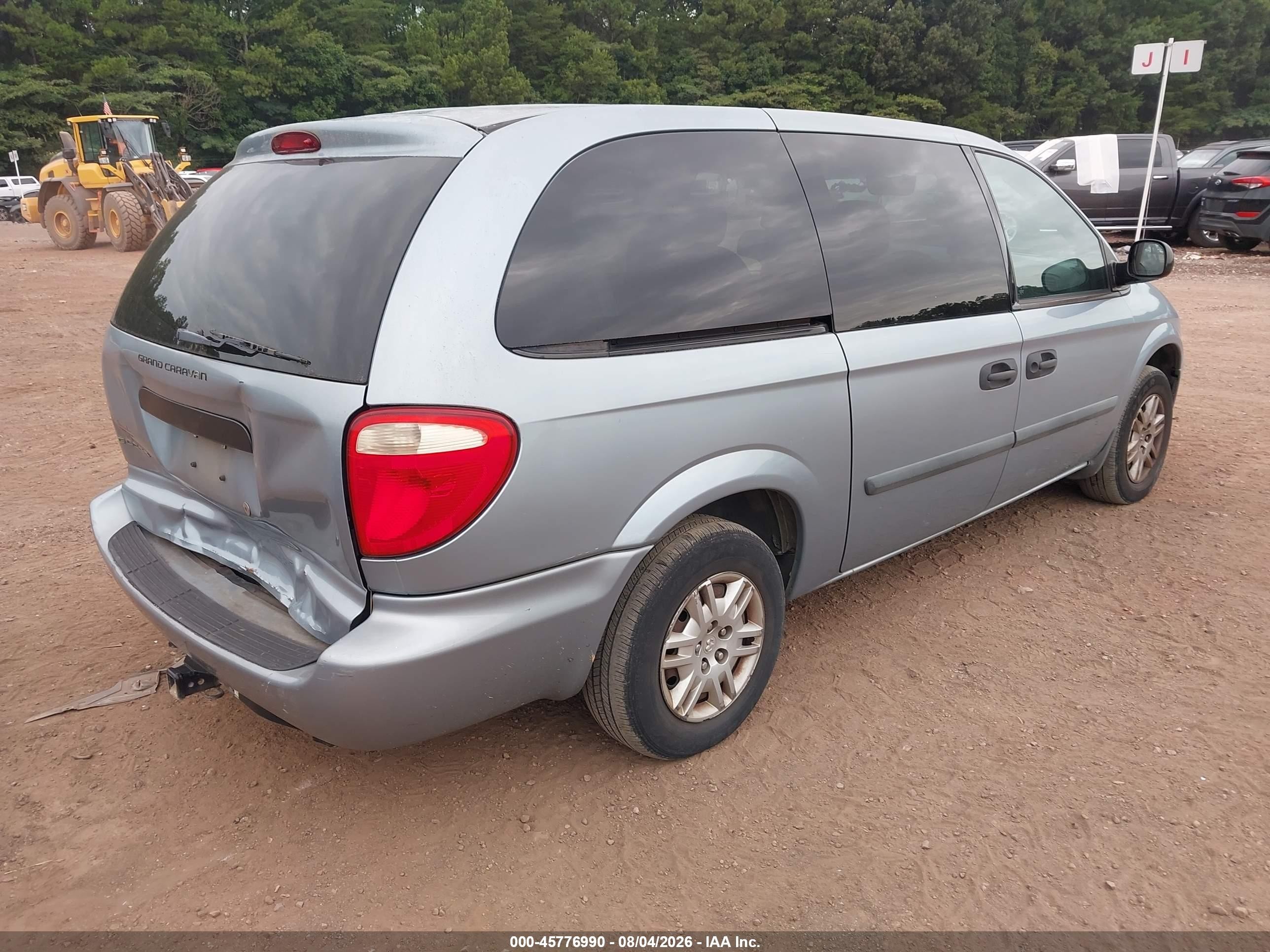 2006 Dodge Grand Caravan Se Blue vin: 1D4GP24R26B511238