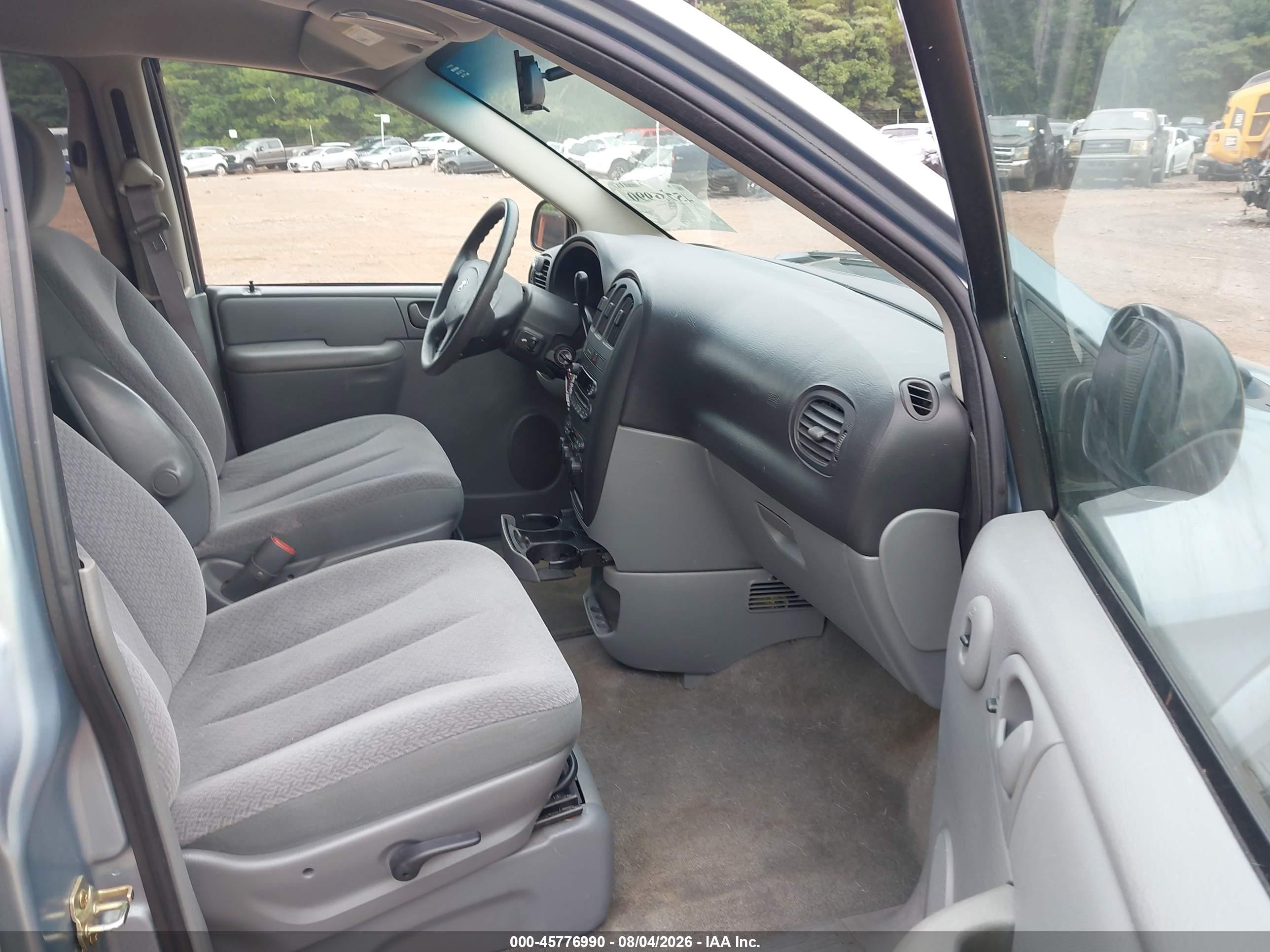 2006 Dodge Grand Caravan Se Blue vin: 1D4GP24R26B511238