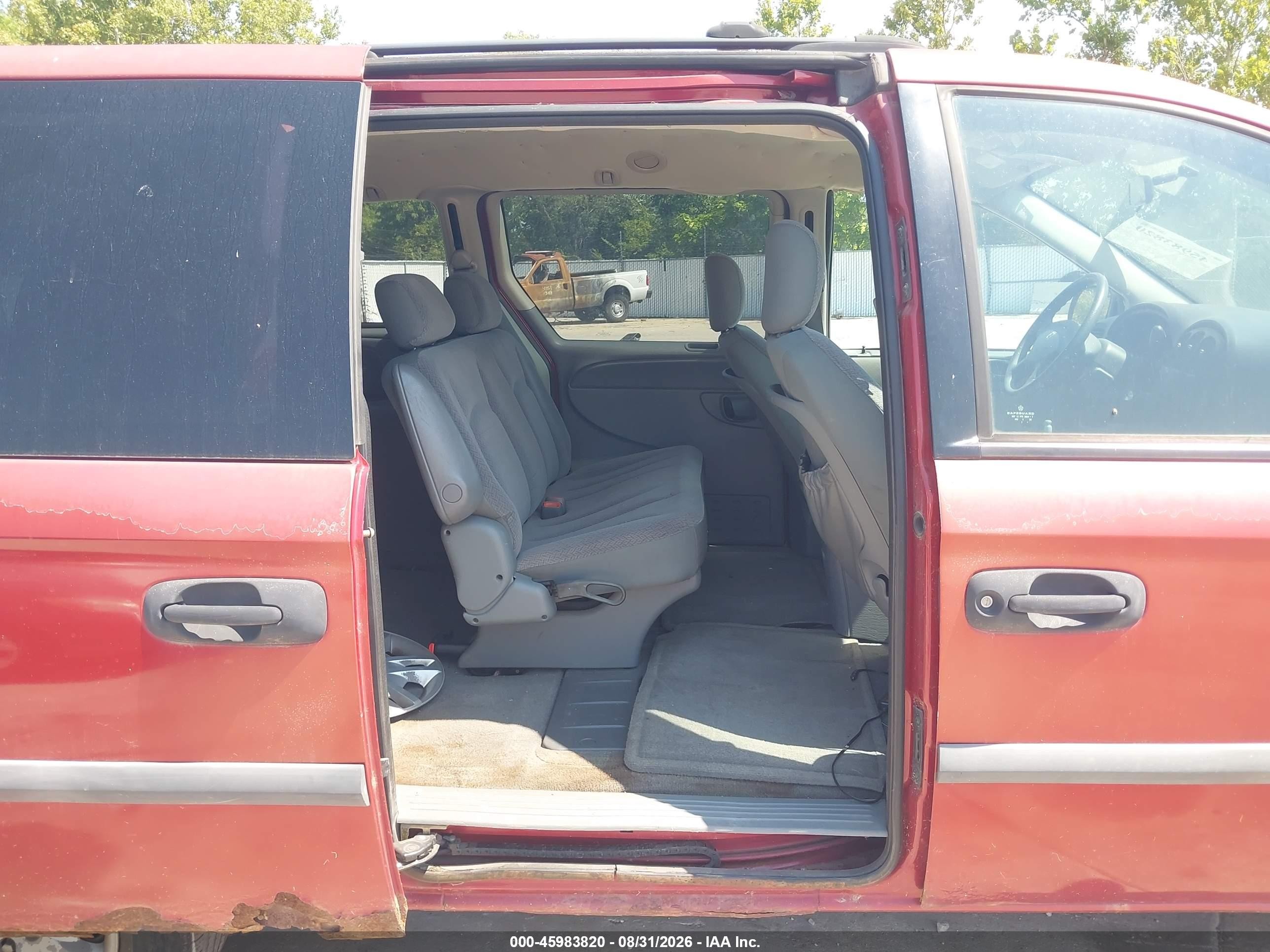 2006 Dodge Grand Caravan Se Red vin: 1D4GP24R26B670549