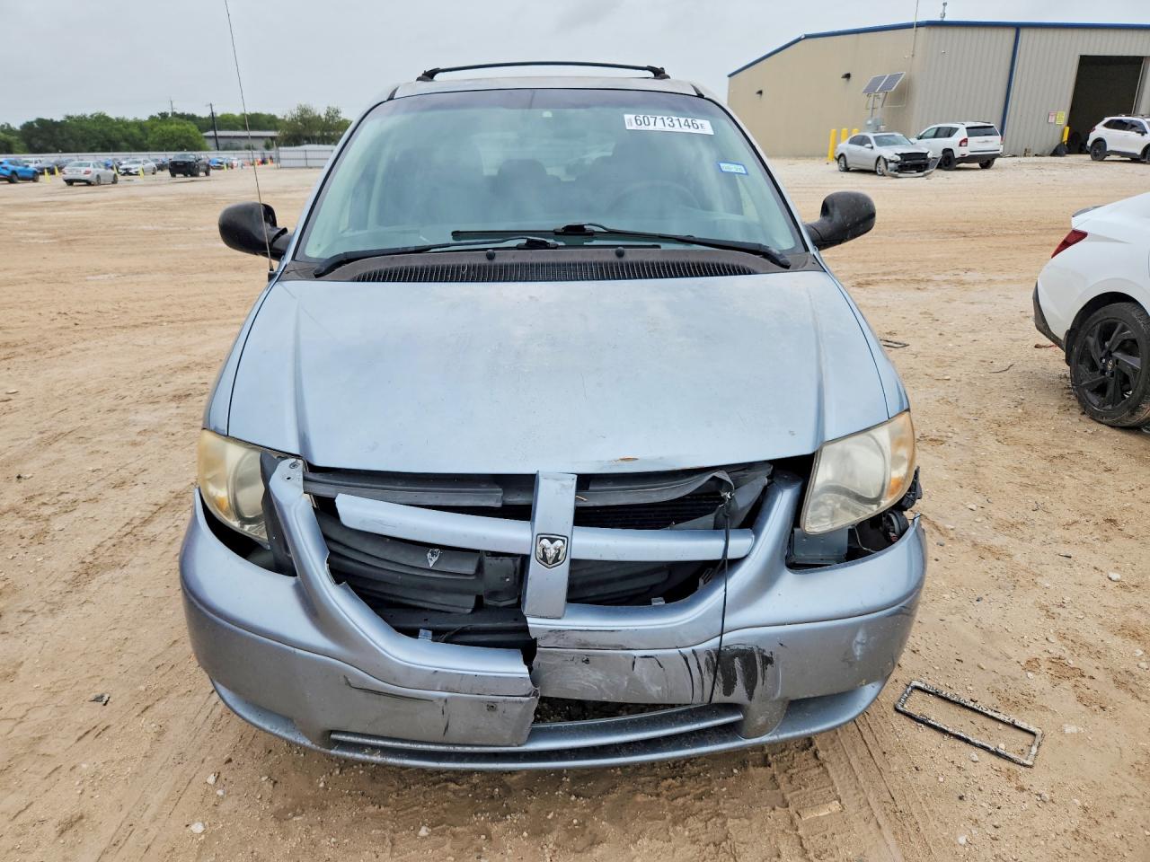 2006 Dodge Grand Caravan Se Синий vin: 1D4GP24R26B754161