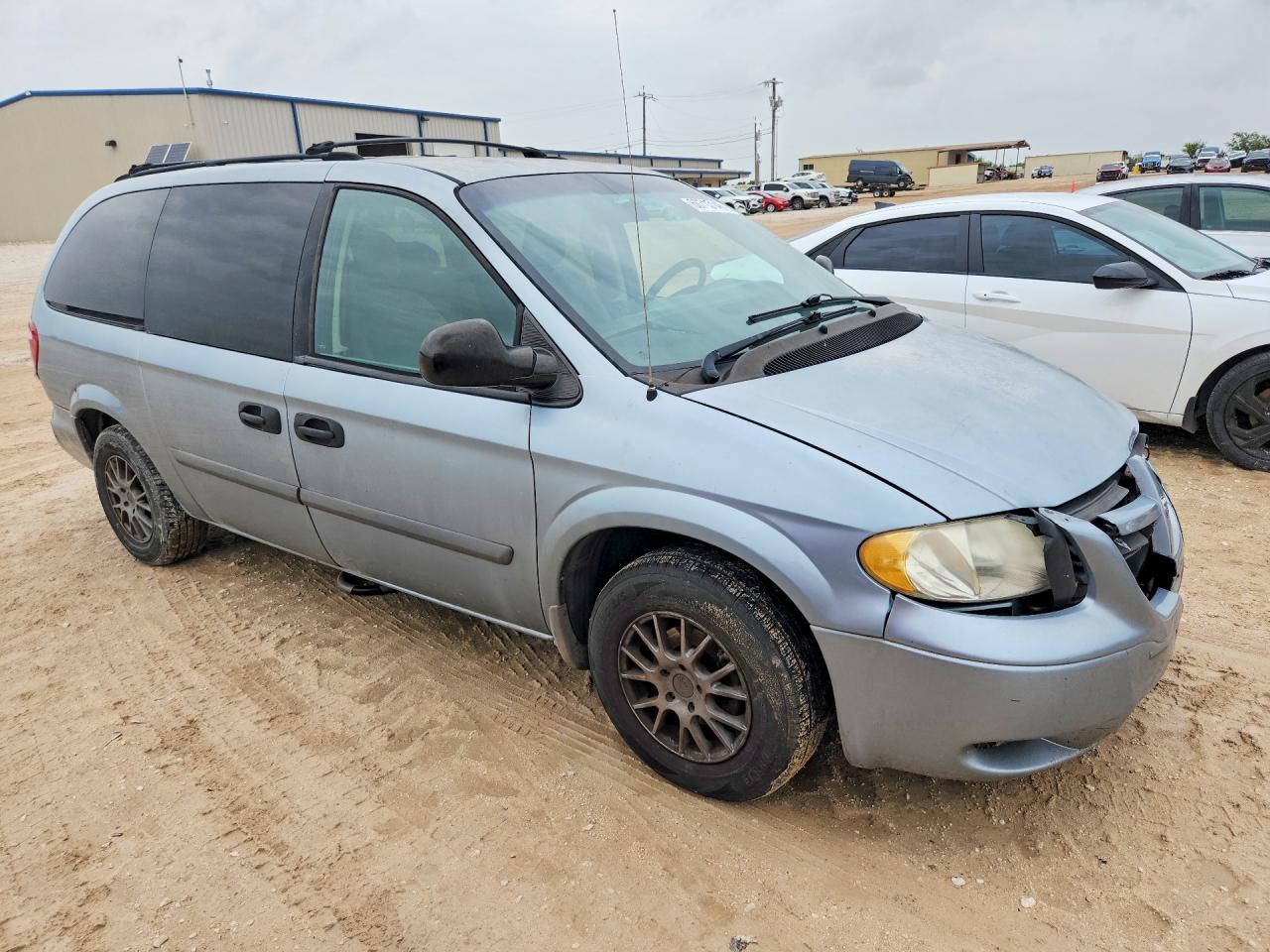 2006 Dodge Grand Caravan Se Синий vin: 1D4GP24R26B754161
