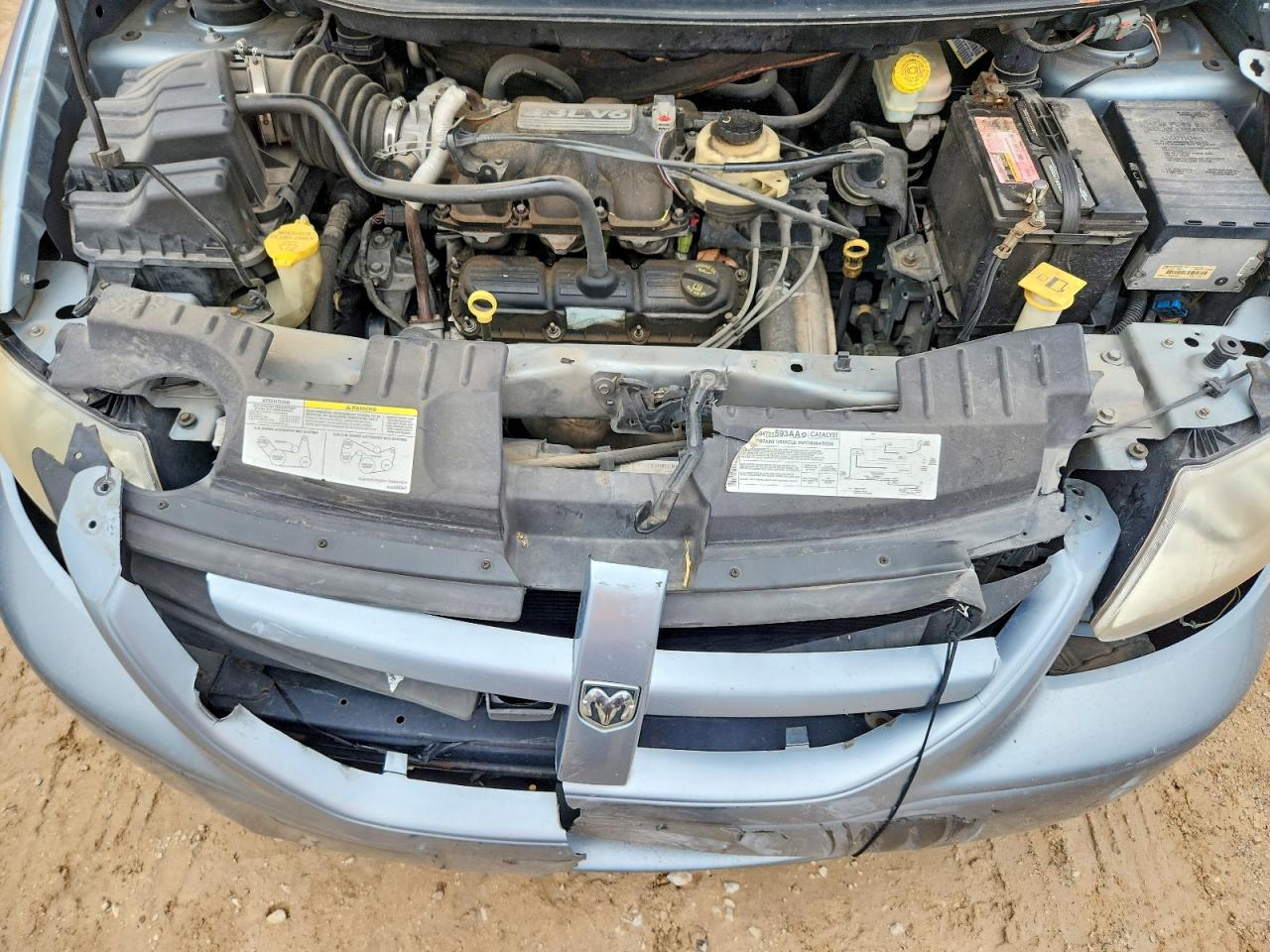 2006 Dodge Grand Caravan Se Синий vin: 1D4GP24R26B754161