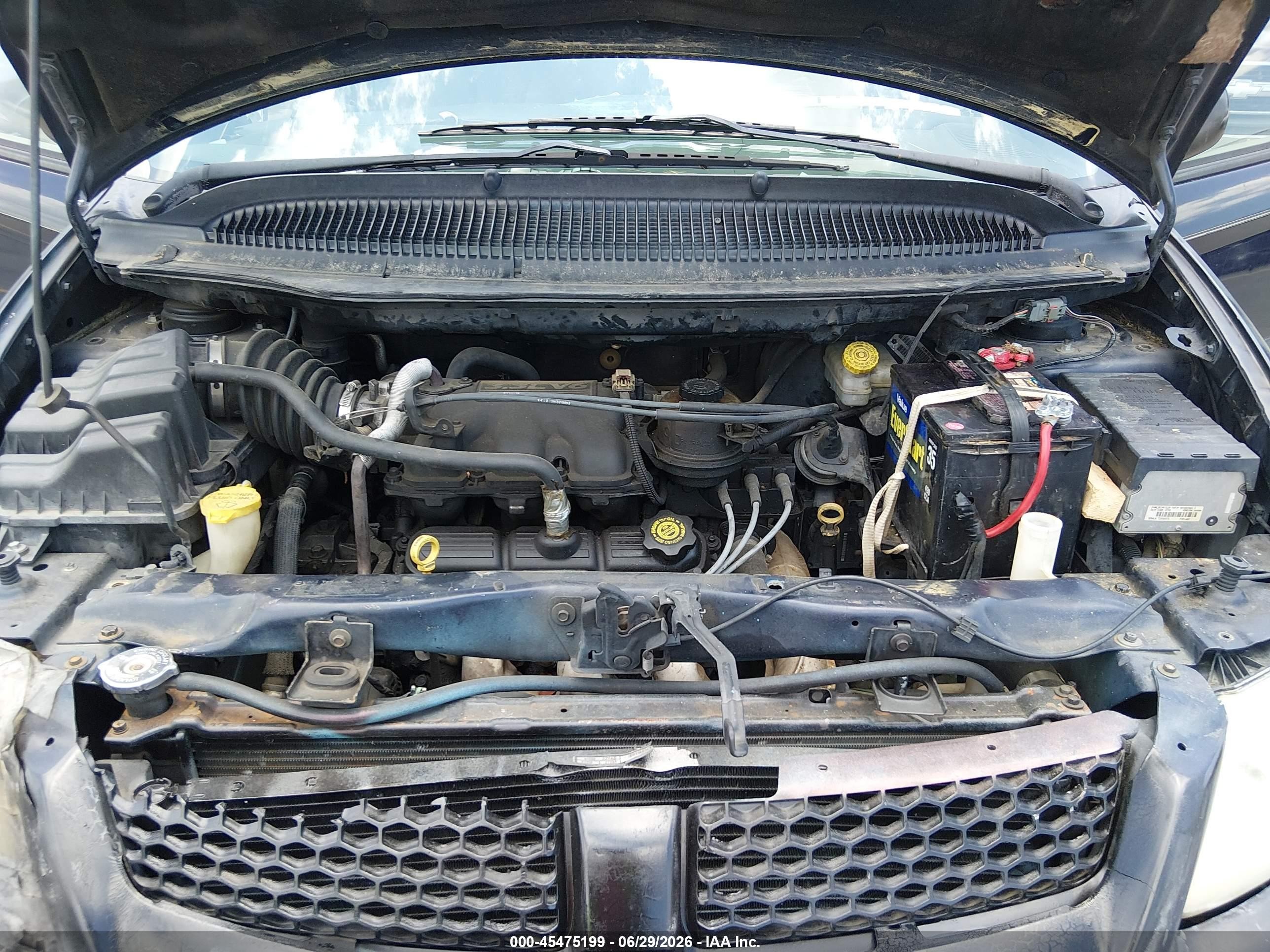 2004 Dodge Grand Caravan Se Purple vin: 1D4GP24R34B560610