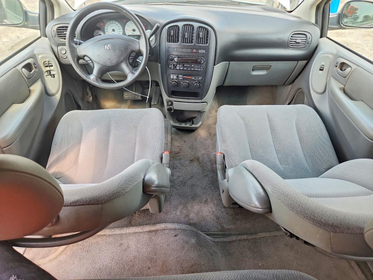 2005 Dodge Grand Caravan Se Silver vin: 1D4GP24R35B273608