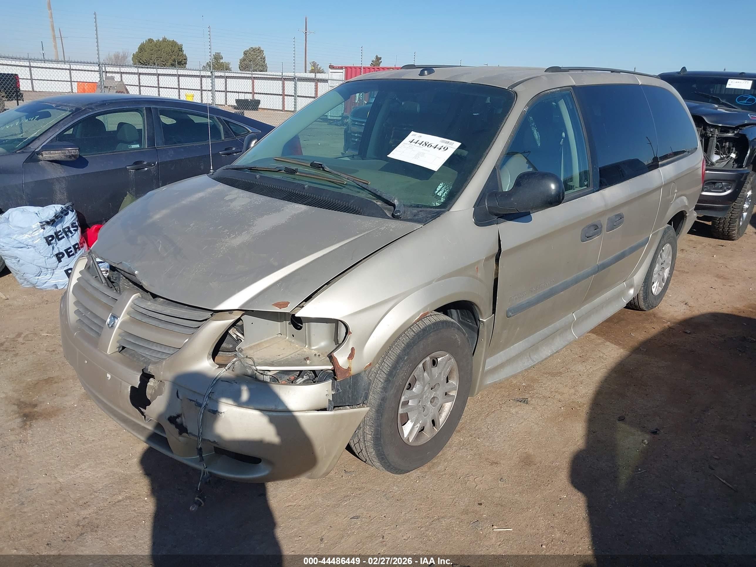 2005 Dodge Grand Caravan Se Champagne vin: 1D4GP24R35B422938