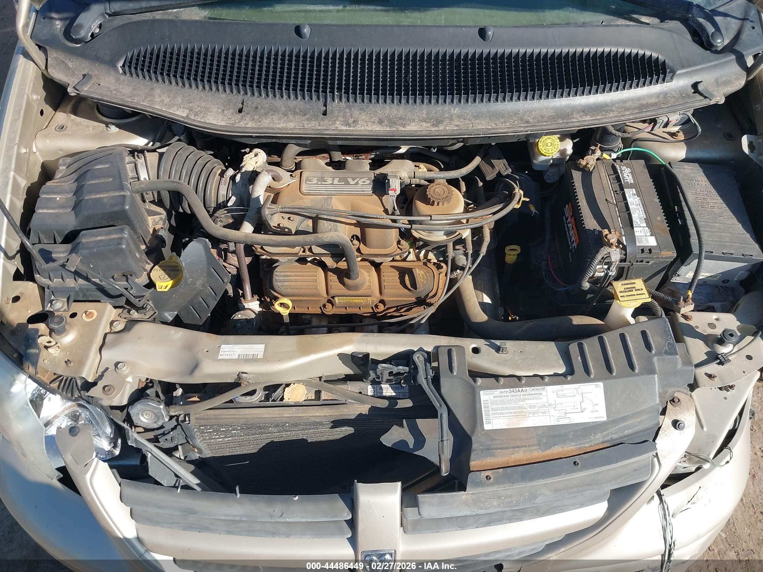 2005 Dodge Grand Caravan Se Champagne vin: 1D4GP24R35B422938