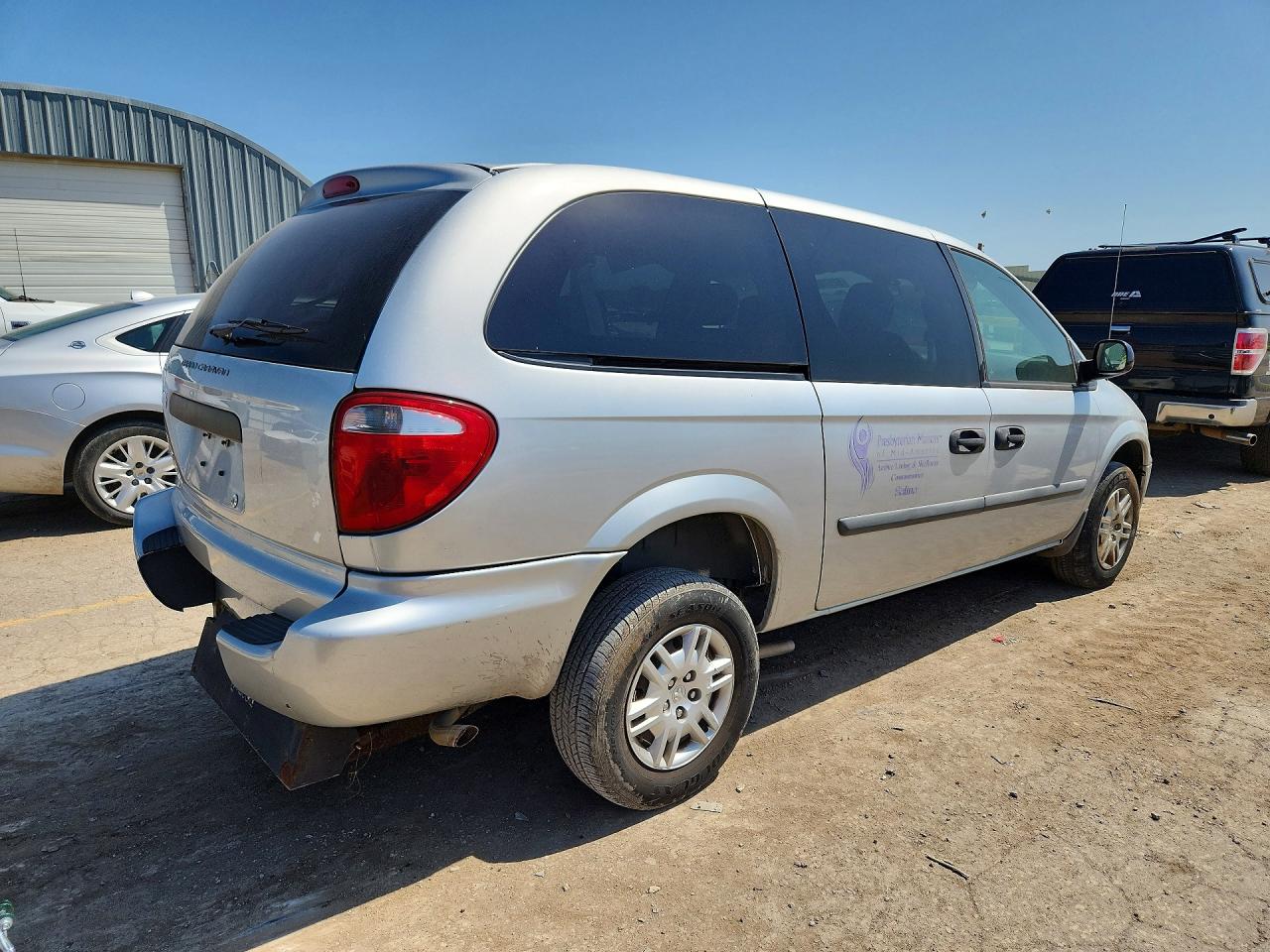 2006 Dodge Grand Caravan Se Silver vin: 1D4GP24R36B508445
