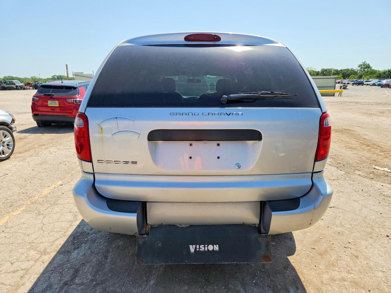 2006 Dodge Grand Caravan Se Silver vin: 1D4GP24R36B508445