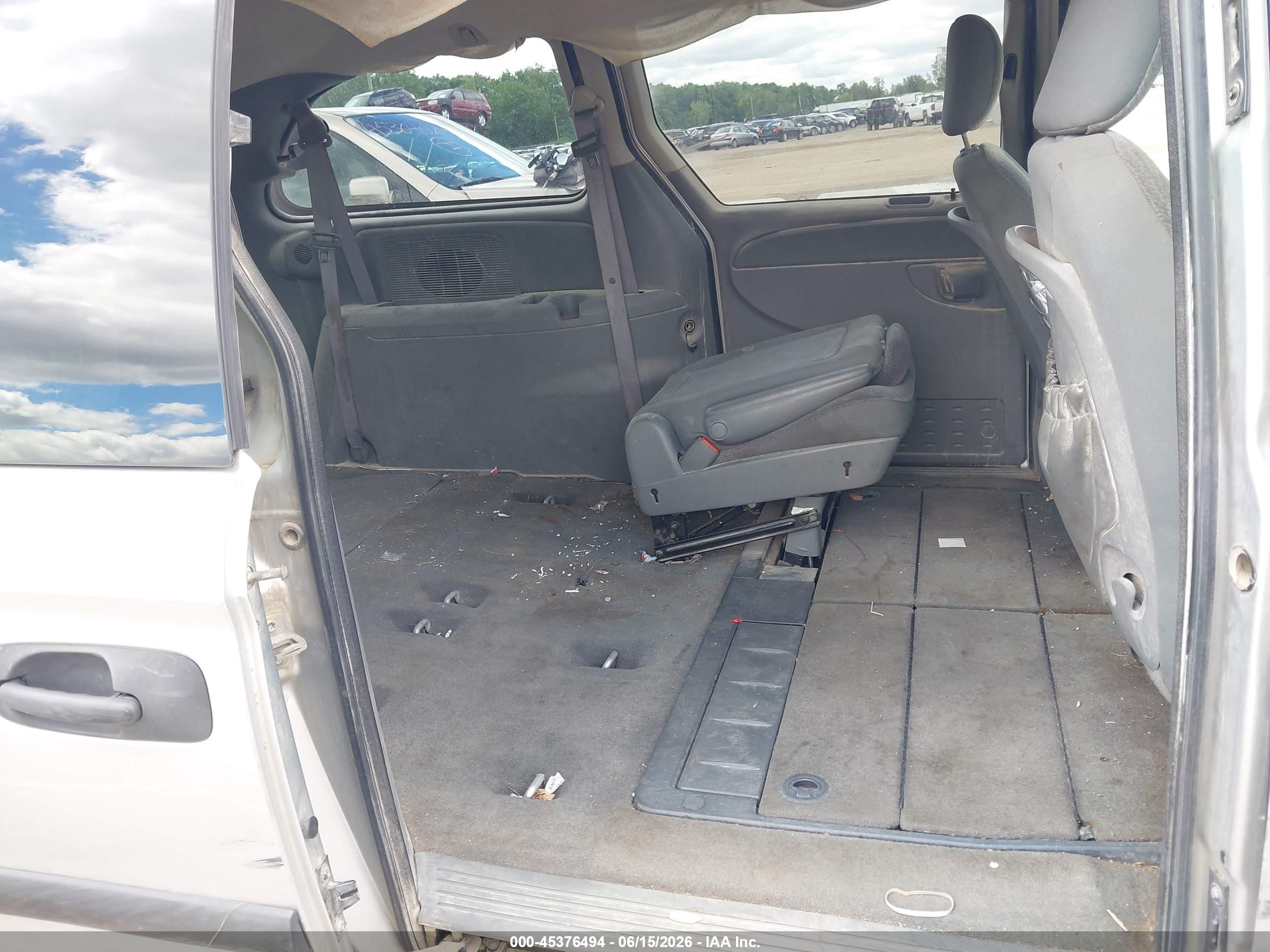 2006 Dodge Grand Caravan Se Silver vin: 1D4GP24R36B534415