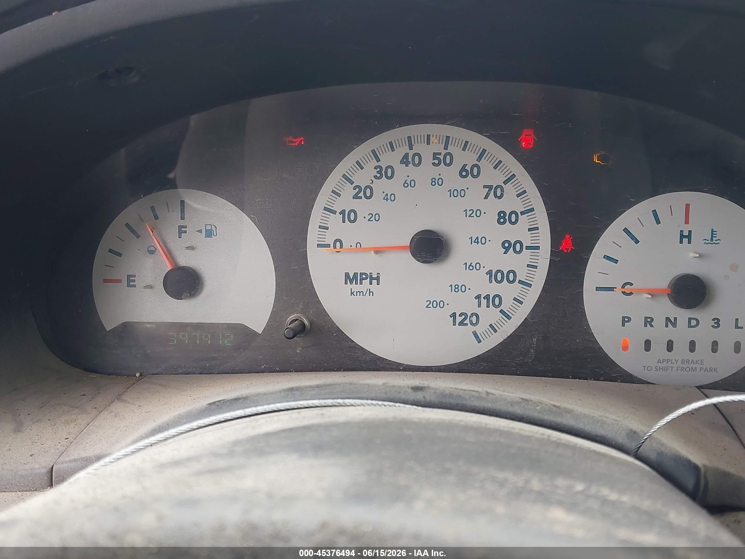 2006 Dodge Grand Caravan Se Silver vin: 1D4GP24R36B534415