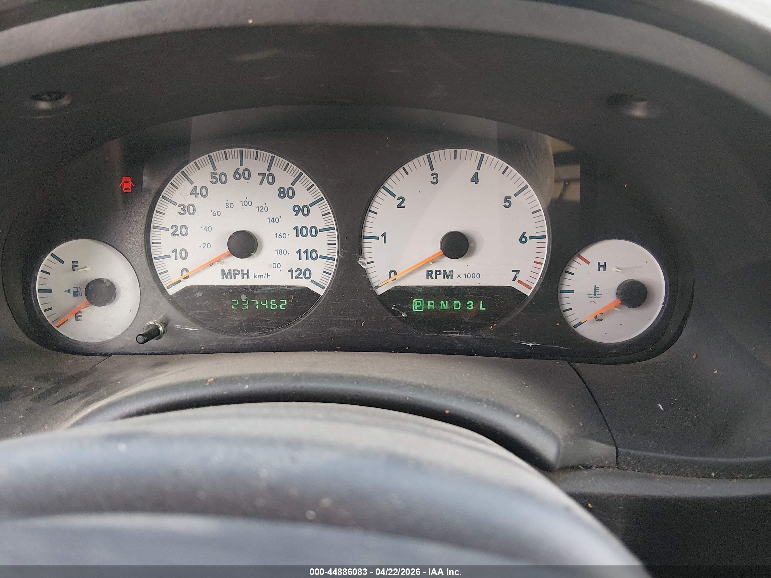 2006 Dodge Grand Caravan Se Синий vin: 1D4GP24R36B555720
