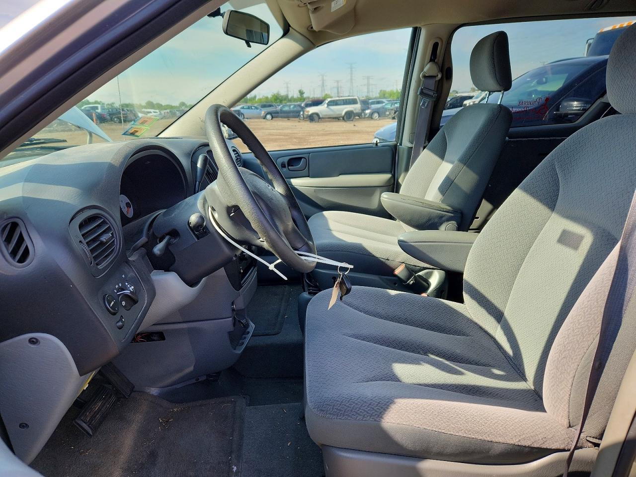 2006 Dodge Grand Caravan Se Silver vin: 1D4GP24R36B621876