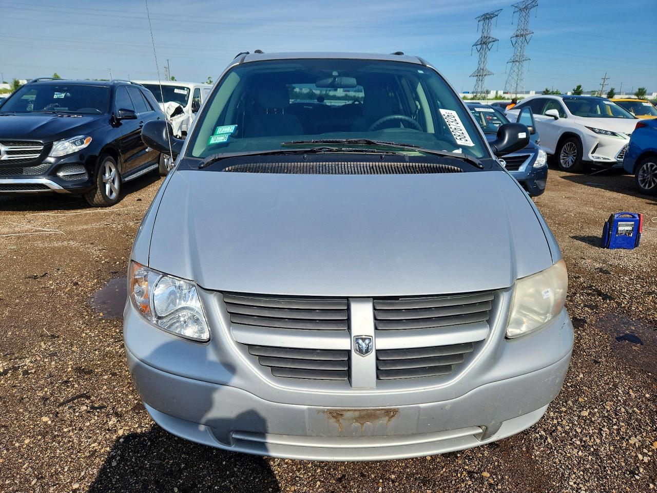 2006 Dodge Grand Caravan Se Silver vin: 1D4GP24R36B621876