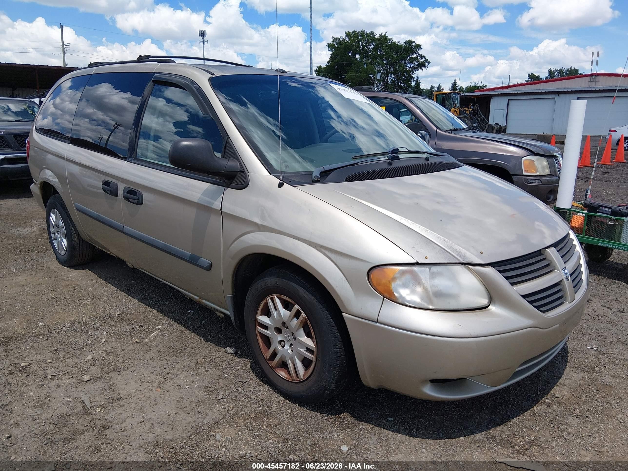 2006 Dodge Grand Caravan Se Champagne vin: 1D4GP24R36B665442