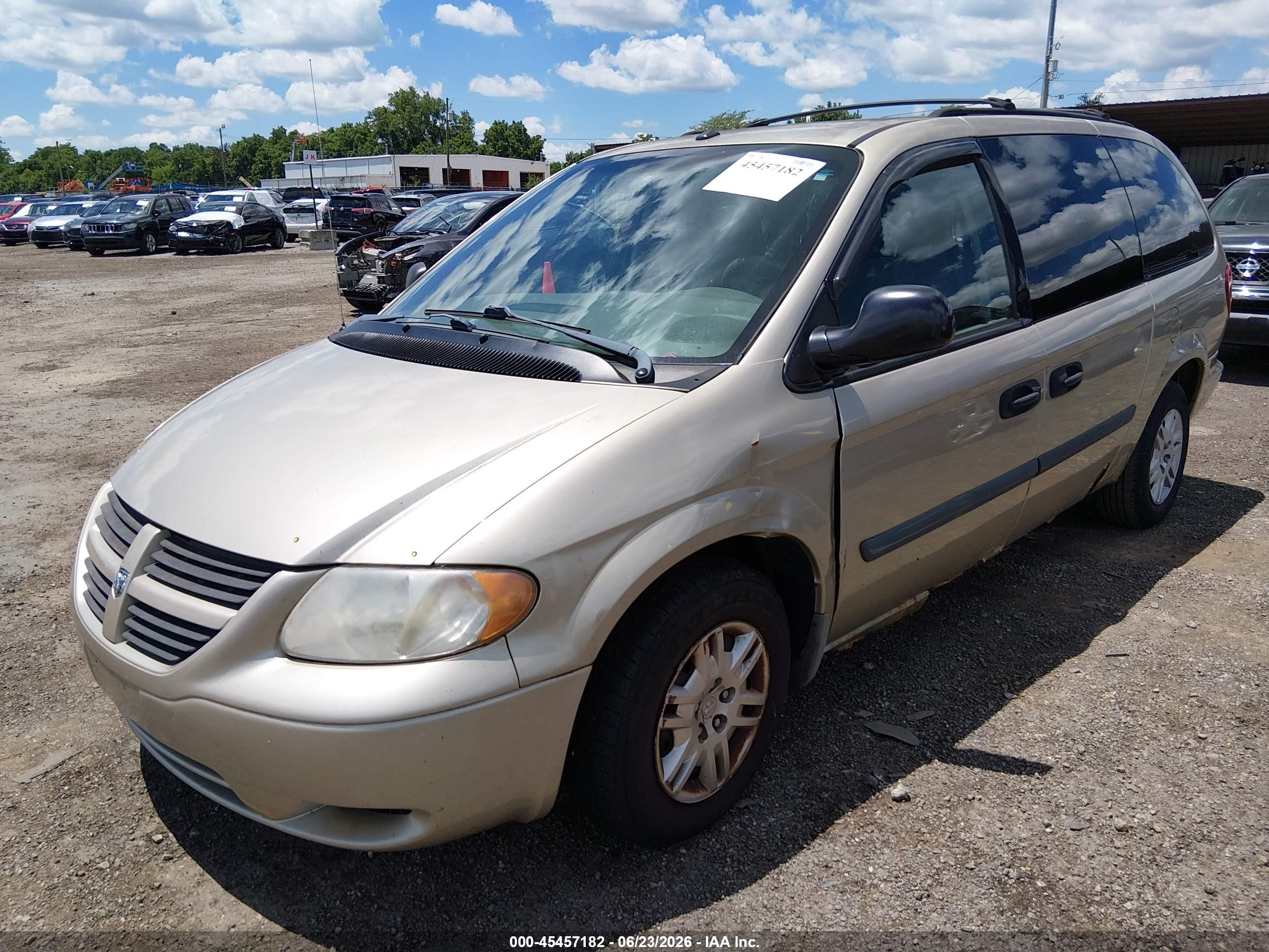 2006 Dodge Grand Caravan Se Champagne vin: 1D4GP24R36B665442